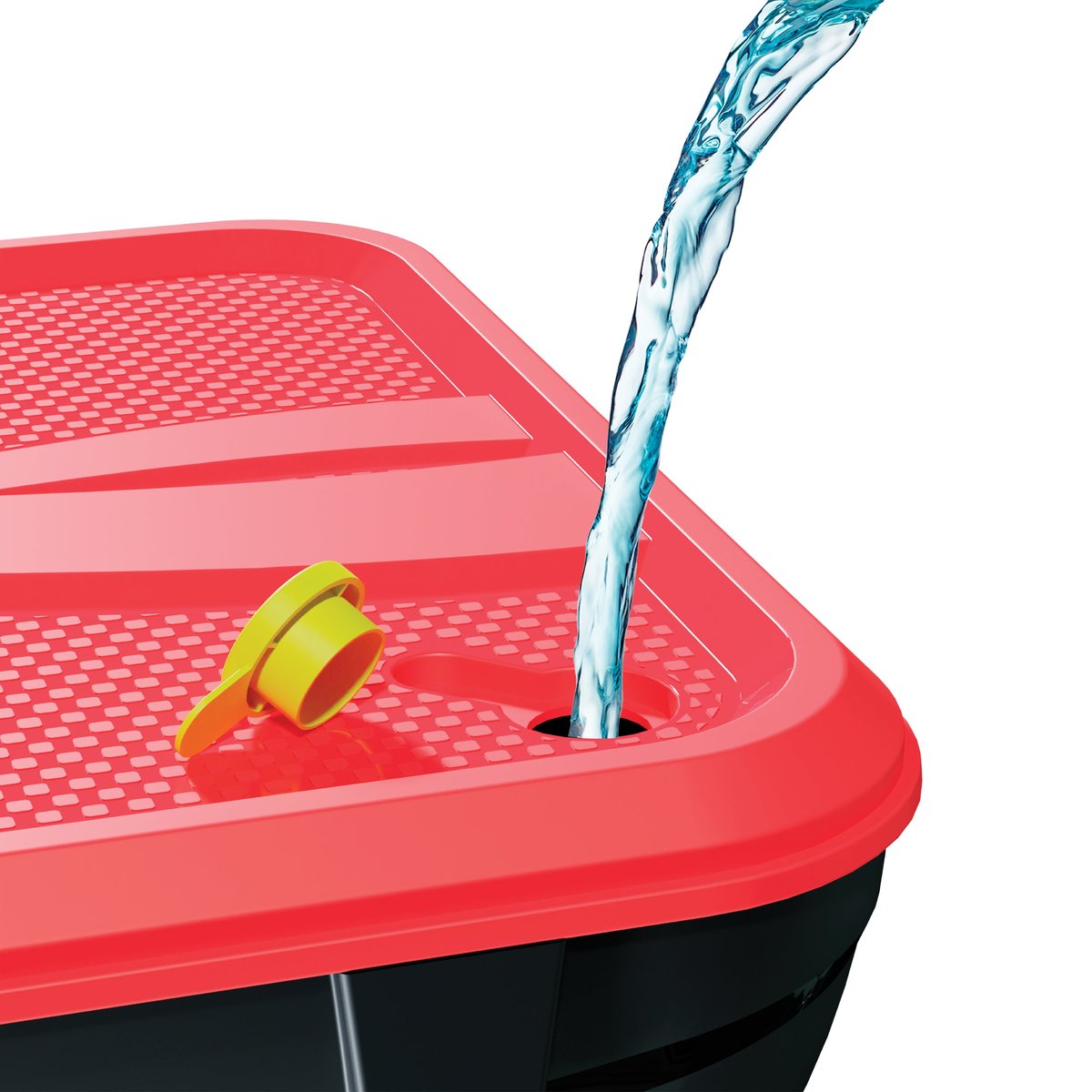 Jeu de balle Swingball toutes surfaces CLASSIC rouge - jaune, SWINGBALL
