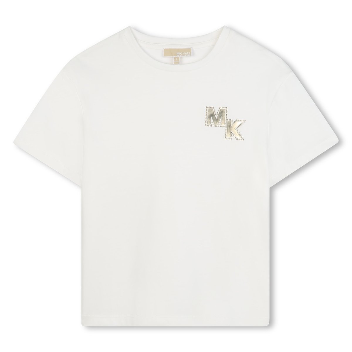 T-shirt manches courtes en jersey offwhite, MICHAEL KORS