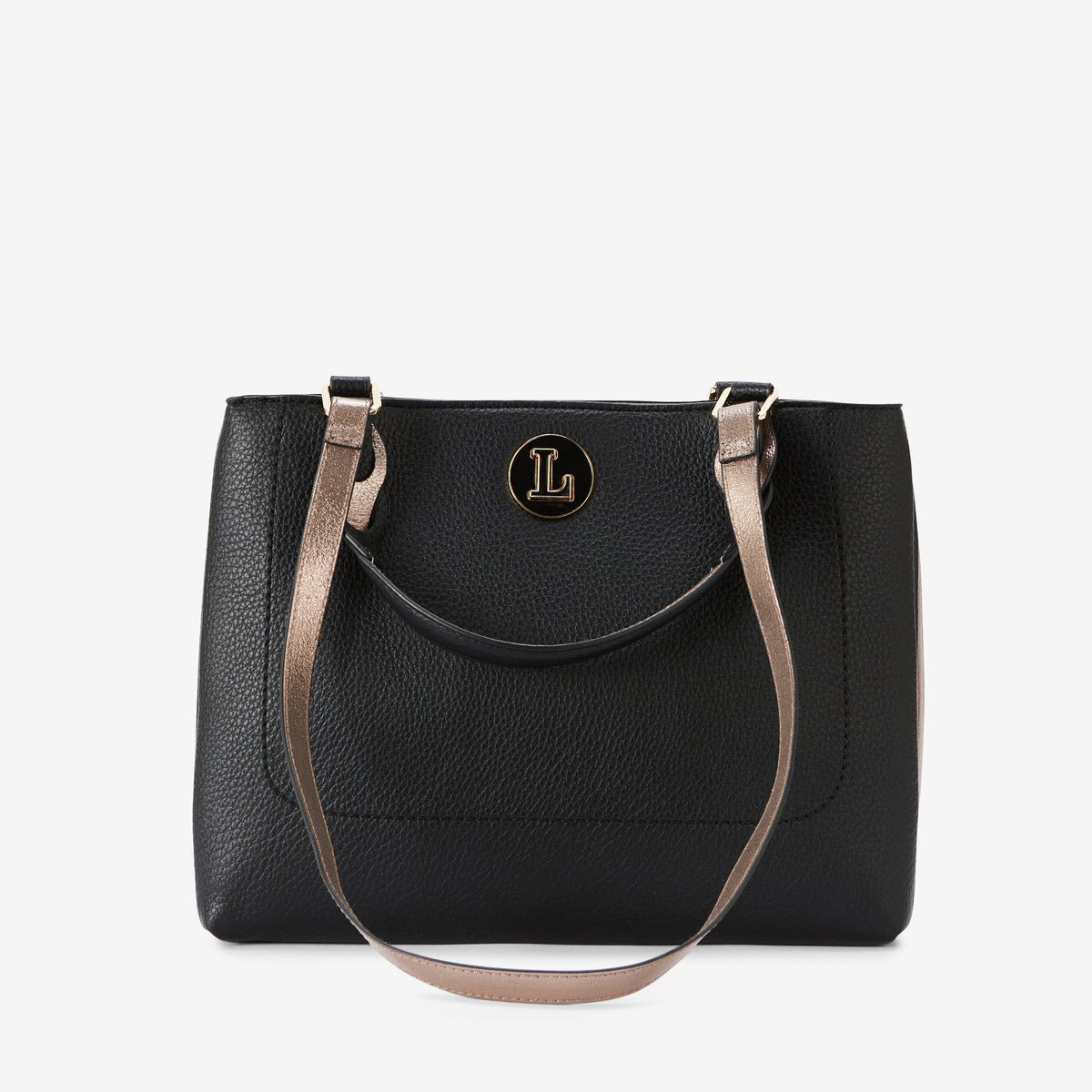 Grand sac shopper Rosabelle noir, LOLLIPOPS