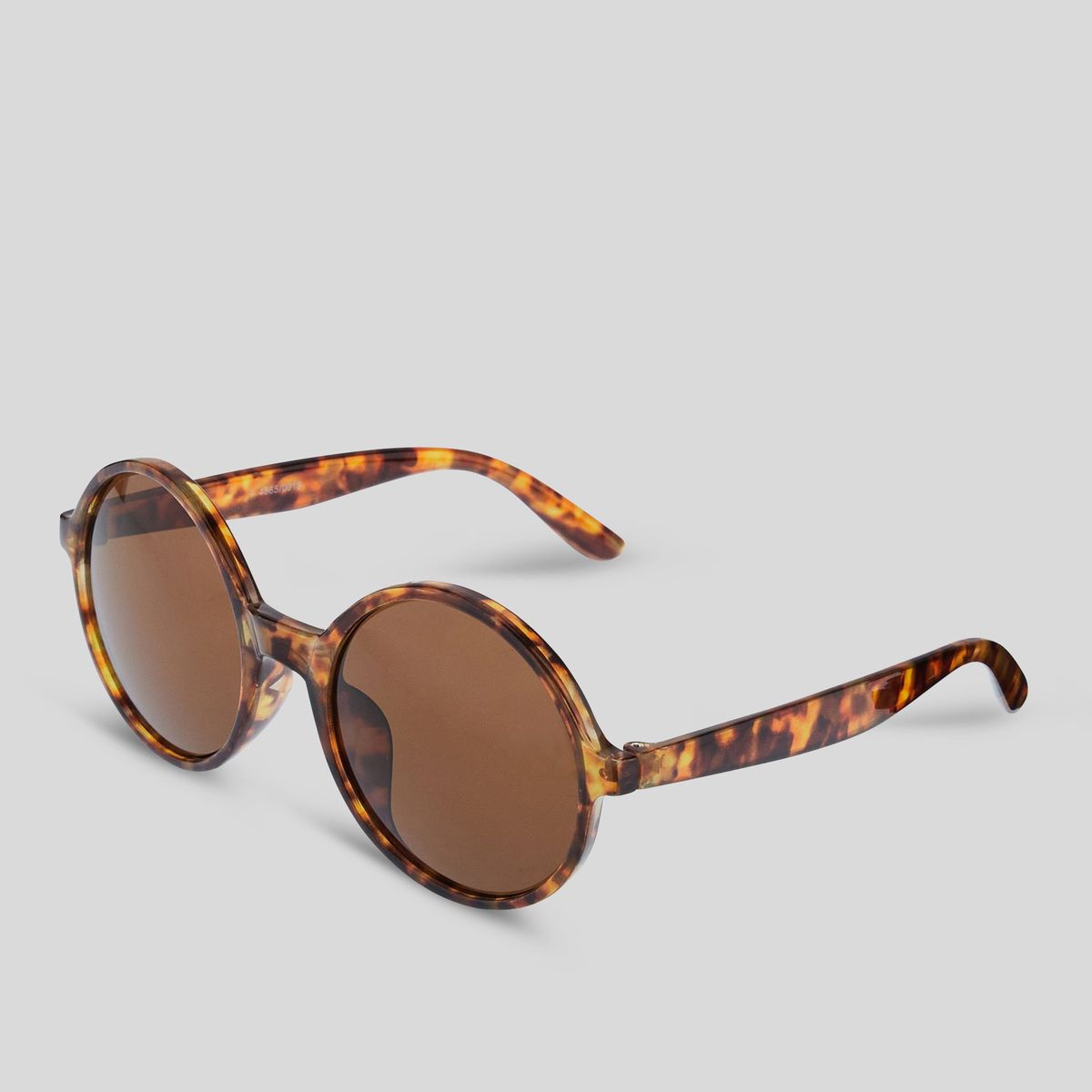 Lunettes de soleil ecaille clair, MONOPRIX