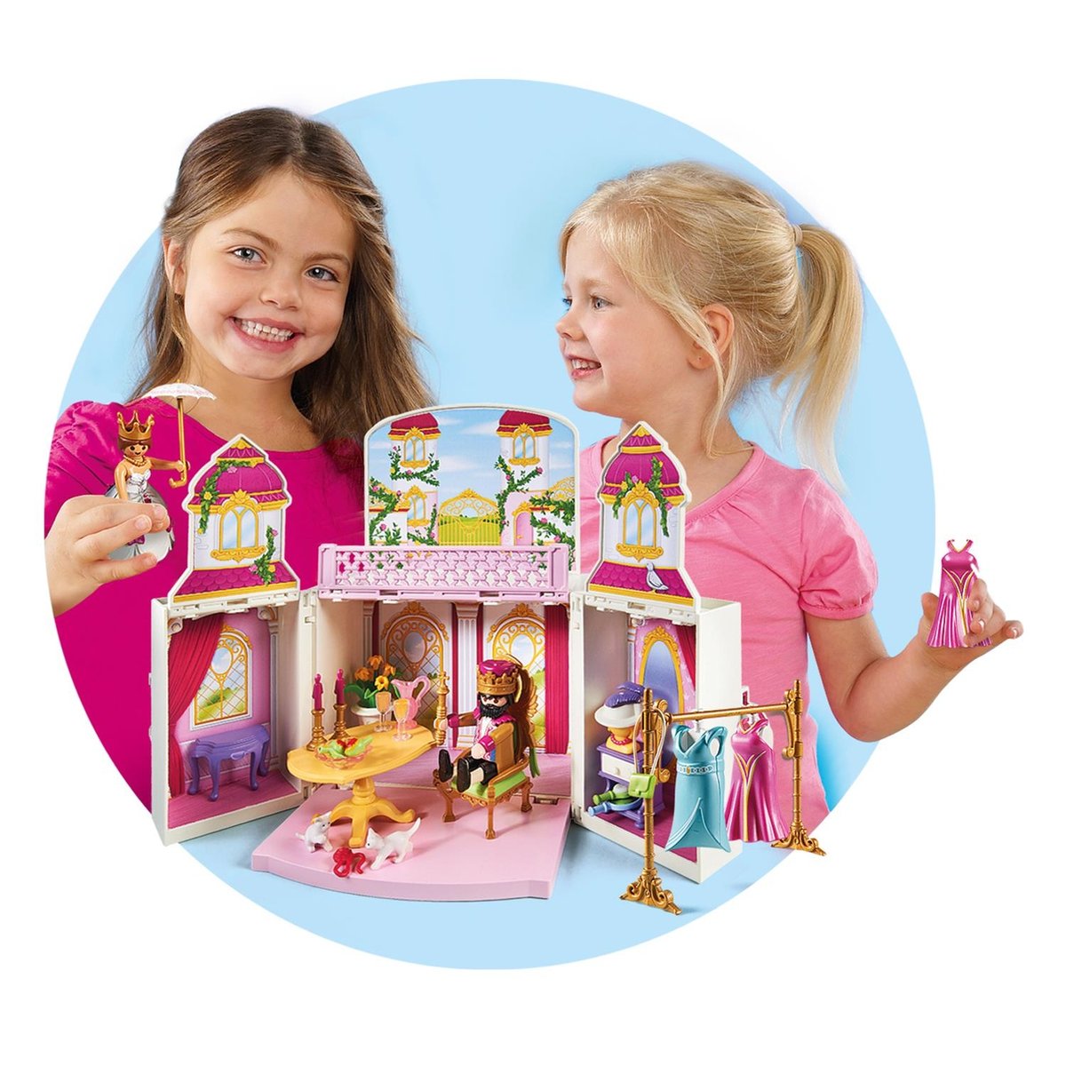 Coffre Cour royale - 4898 multicolore, PLAYMOBIL