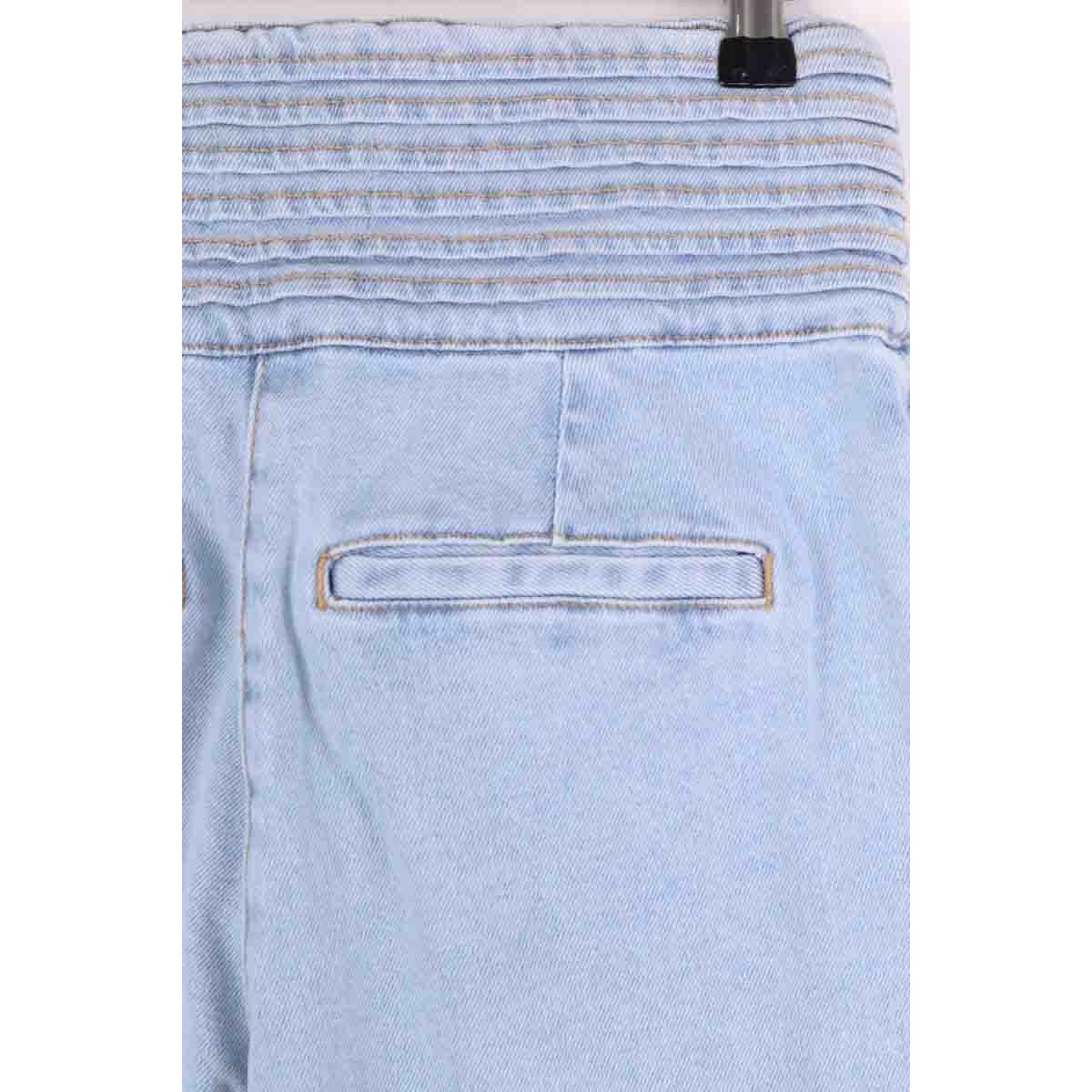 Jean boyfriend taille haute - Très Bon État bleu, SEZANE