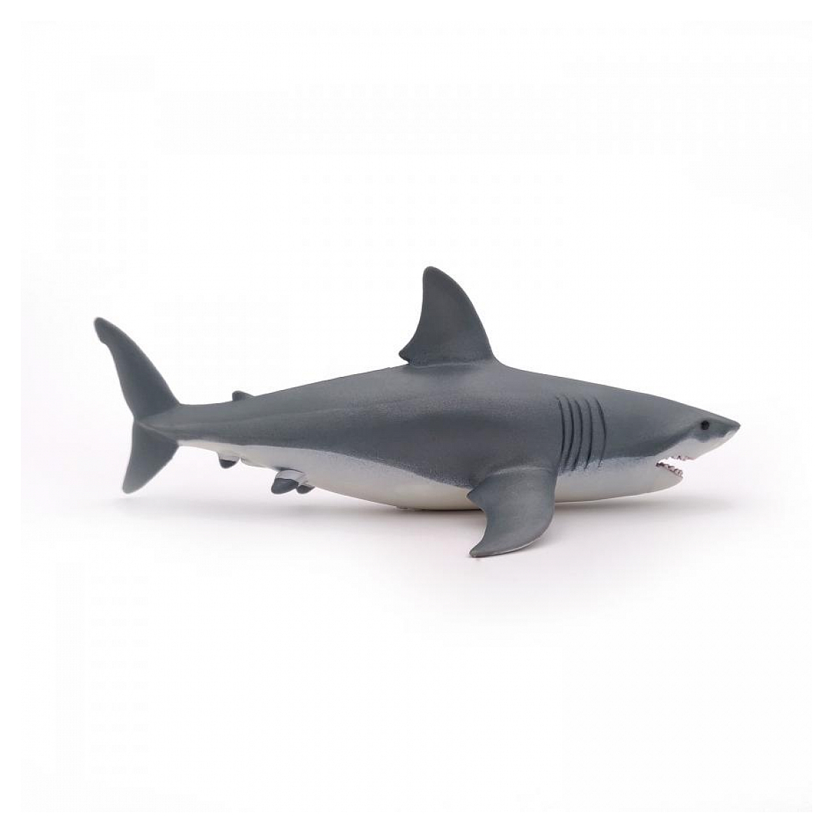 Figurine Requin blanc gris, PAPO