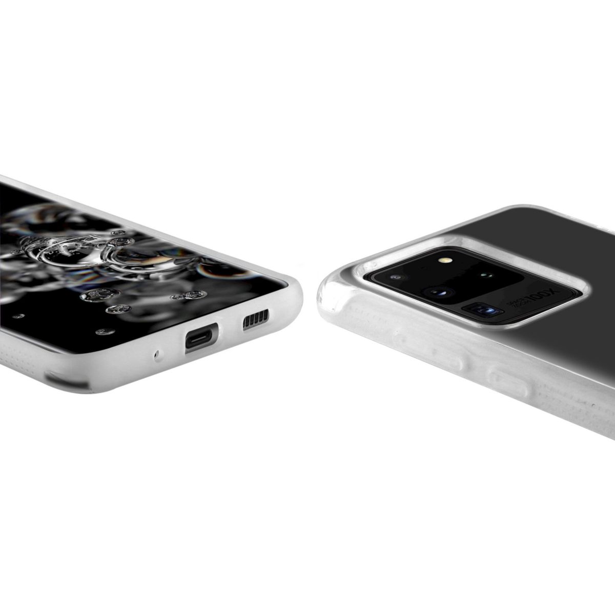 Coque Samsung S20 Ultra Antichoc Transparent transparent, ADEQWAT