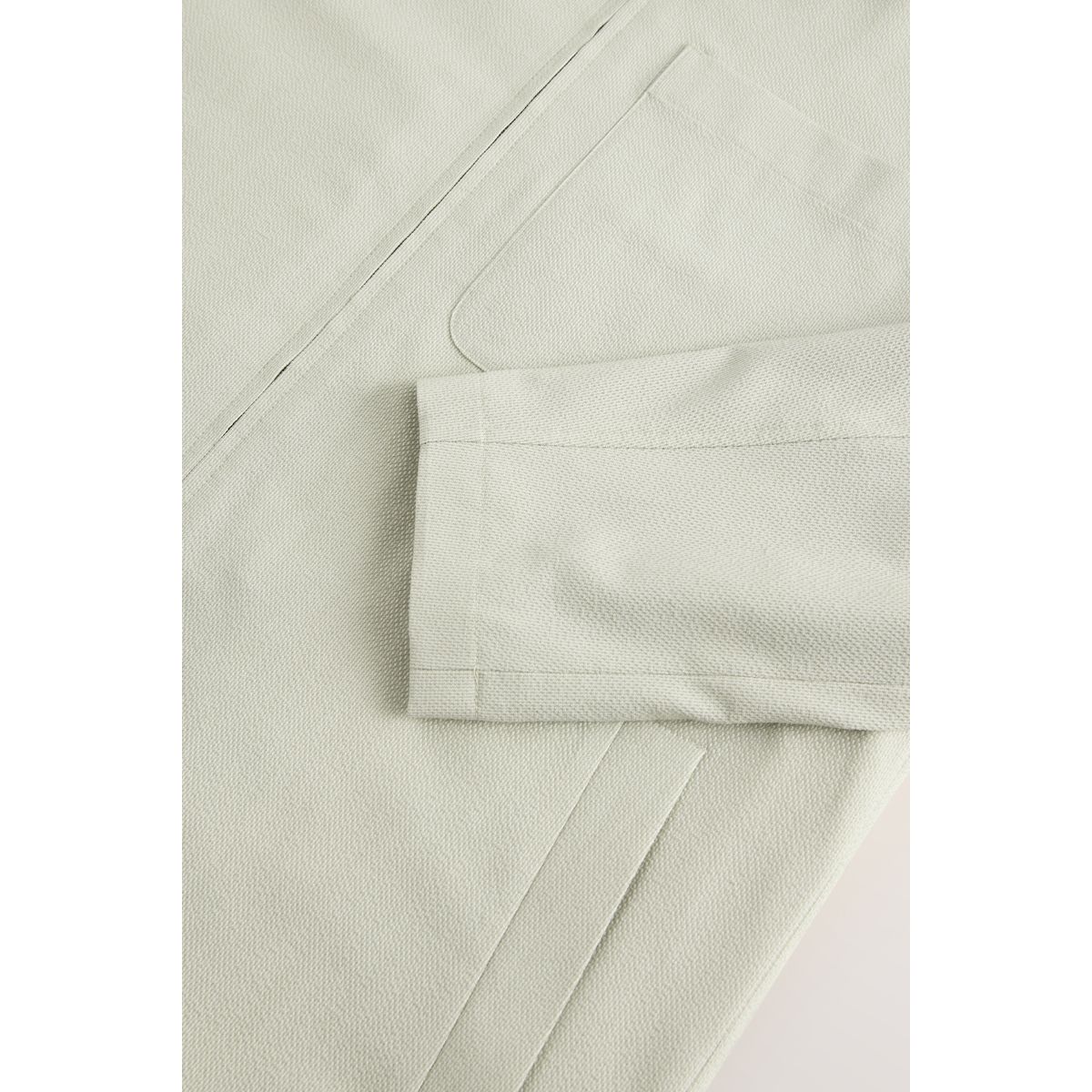 Veste-chemise habillée à rayures vert sauge, NEXT