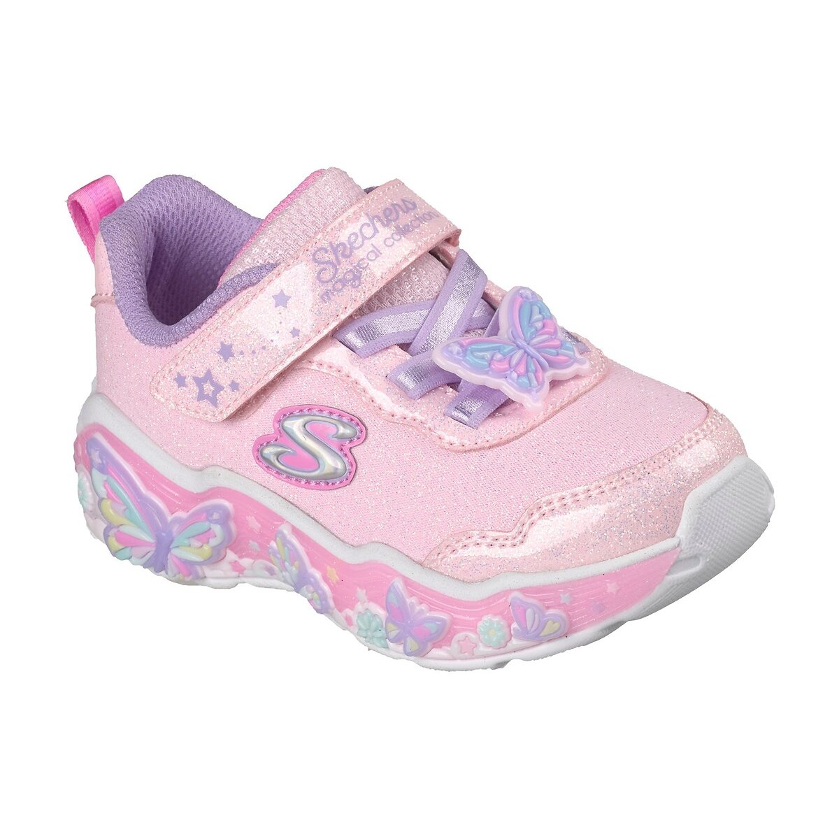 Sneakers Lil Butterfly Bliss roze, SKECHERS