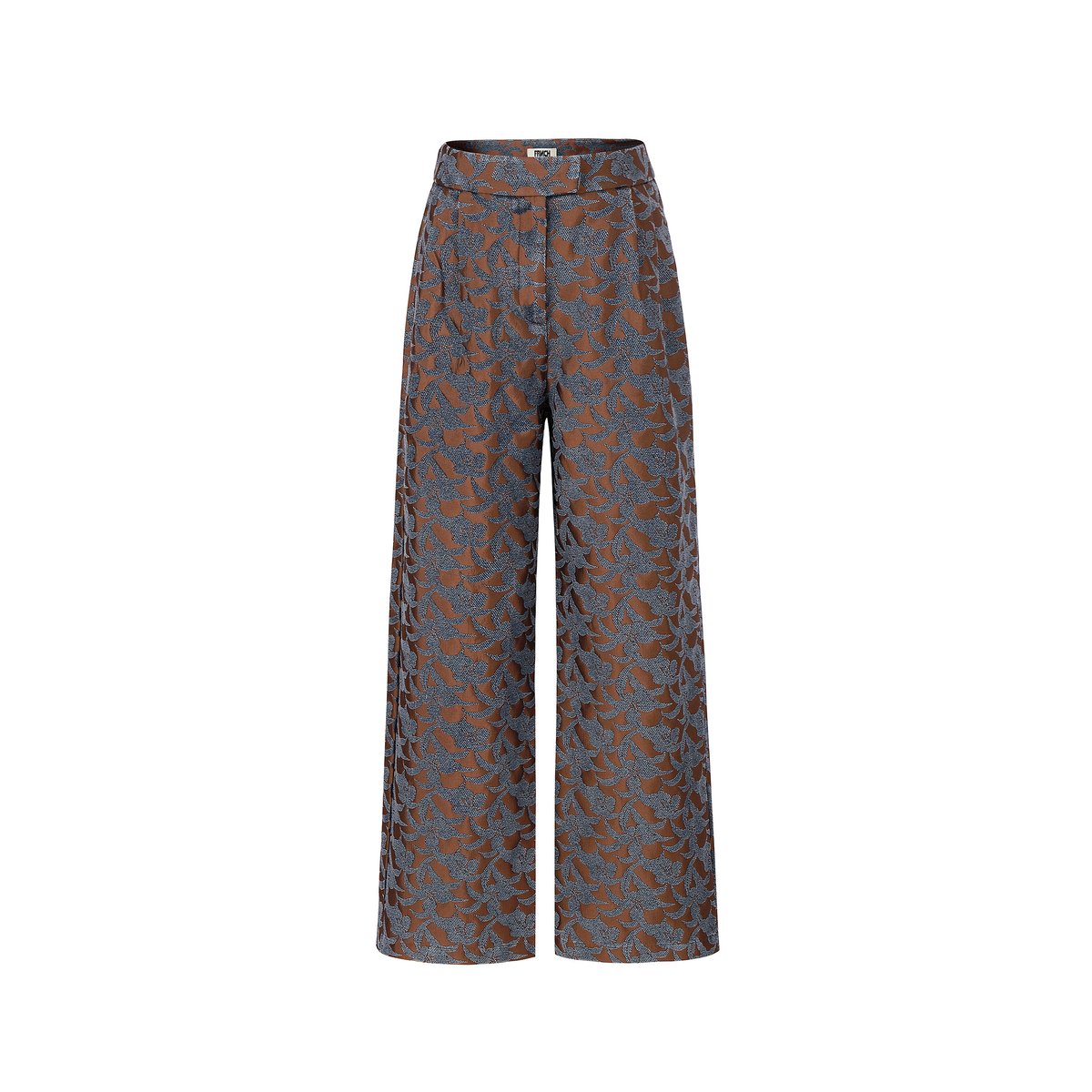 Pantalon en coton VIAN marron glace, FRNCH