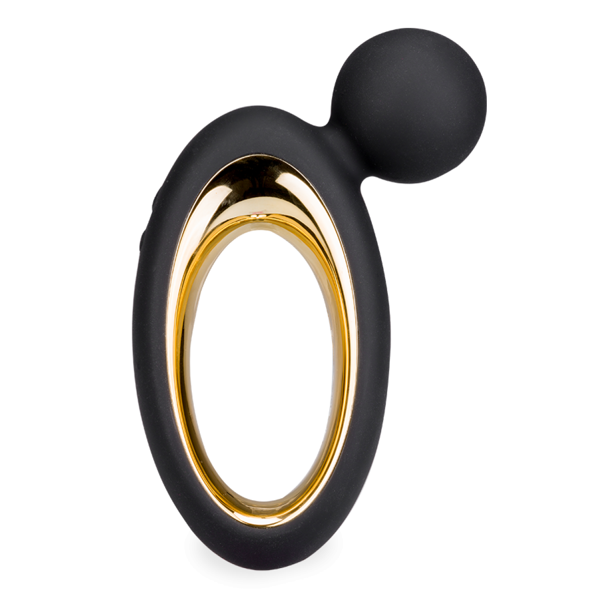 Vibromasseur puissant wand avec poignée ergonomique Horizon noir, LOVE AND VIBES