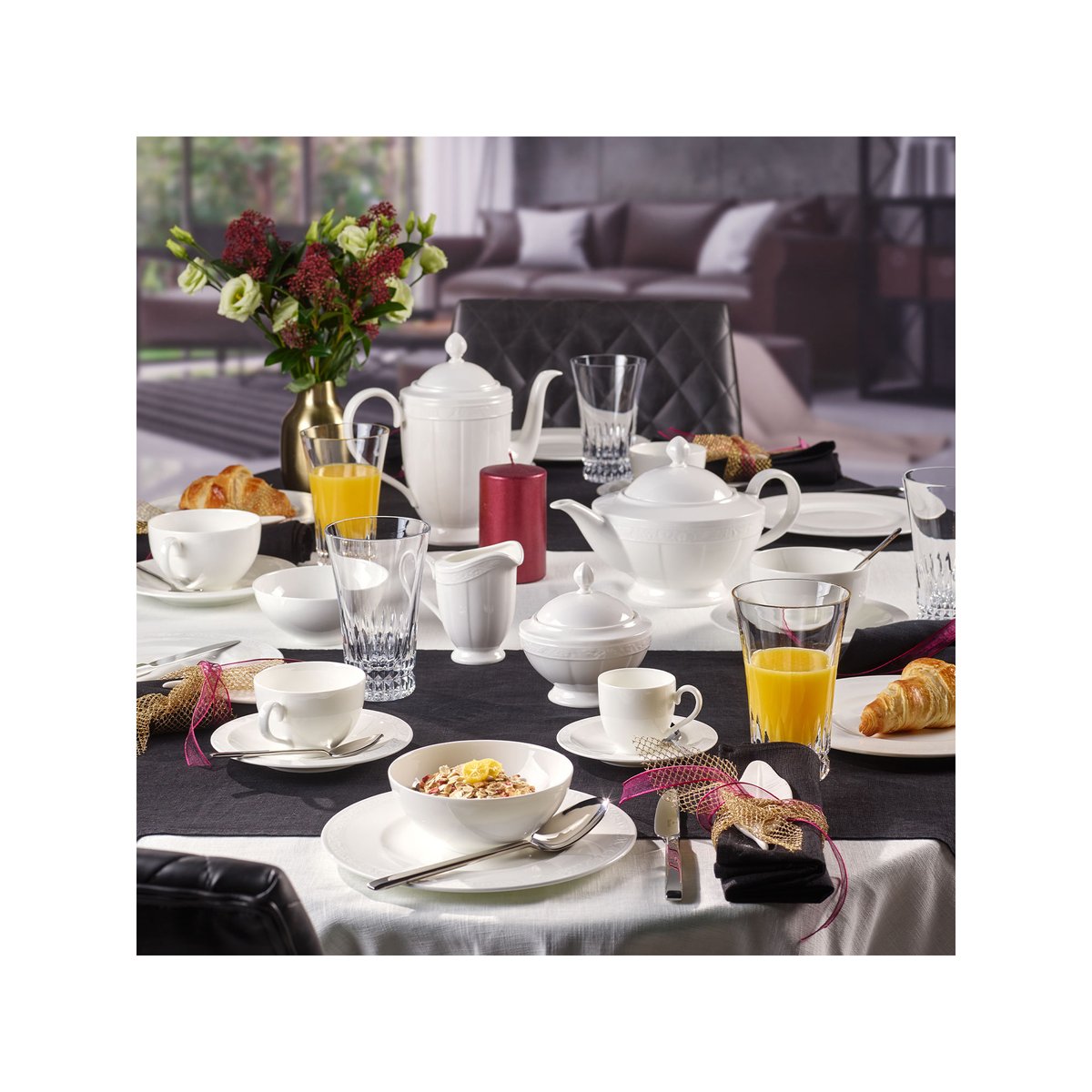 Tasse Moka Sans Soucoupe WHITE PEARL couleur unique, VILLEROY & BOCH SIGNATURE