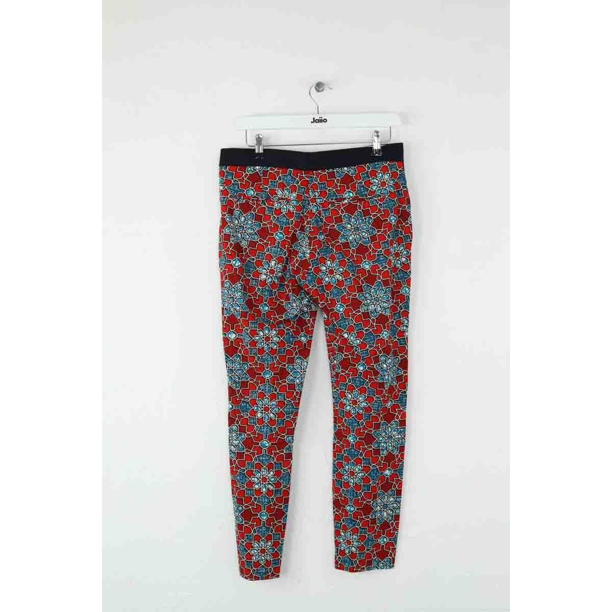 Pantalon droit - Très Bon État rouge, CHLOE STORA