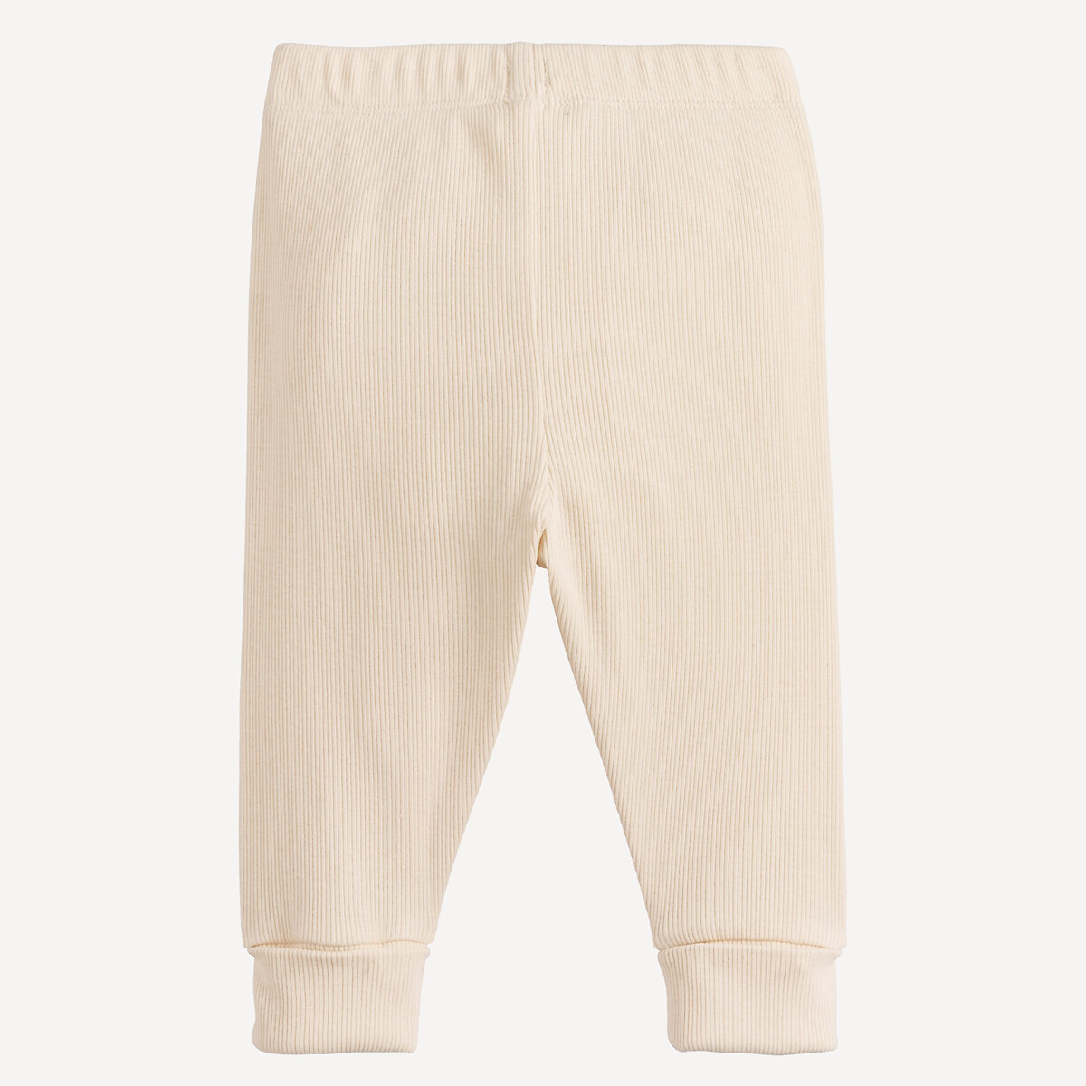 Mitwachsende Rippstrick-Leggings beige, LA REDOUTE COLLECTIONS