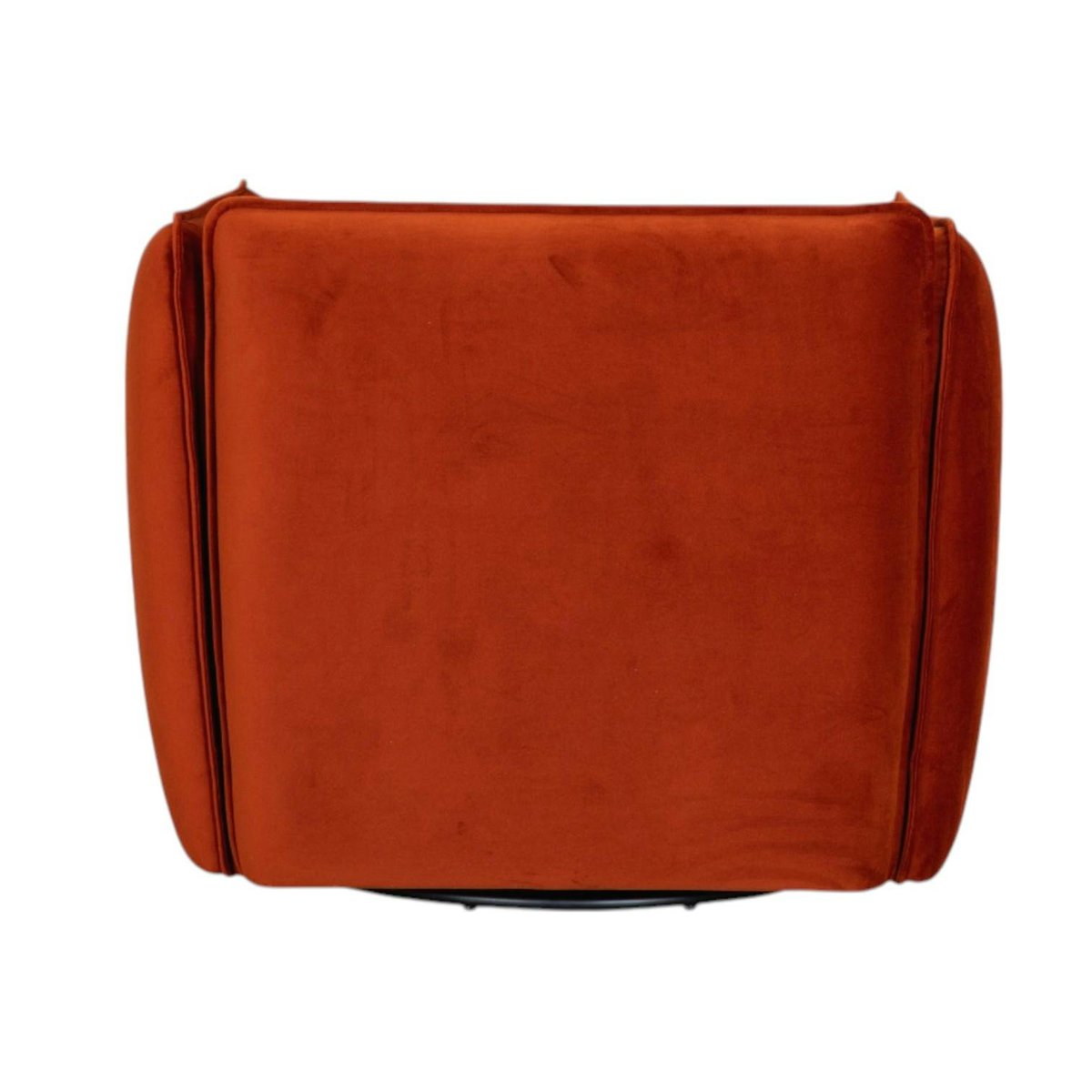 Fauteuil en velours brique SOFIA rouge, PIER IMPORT