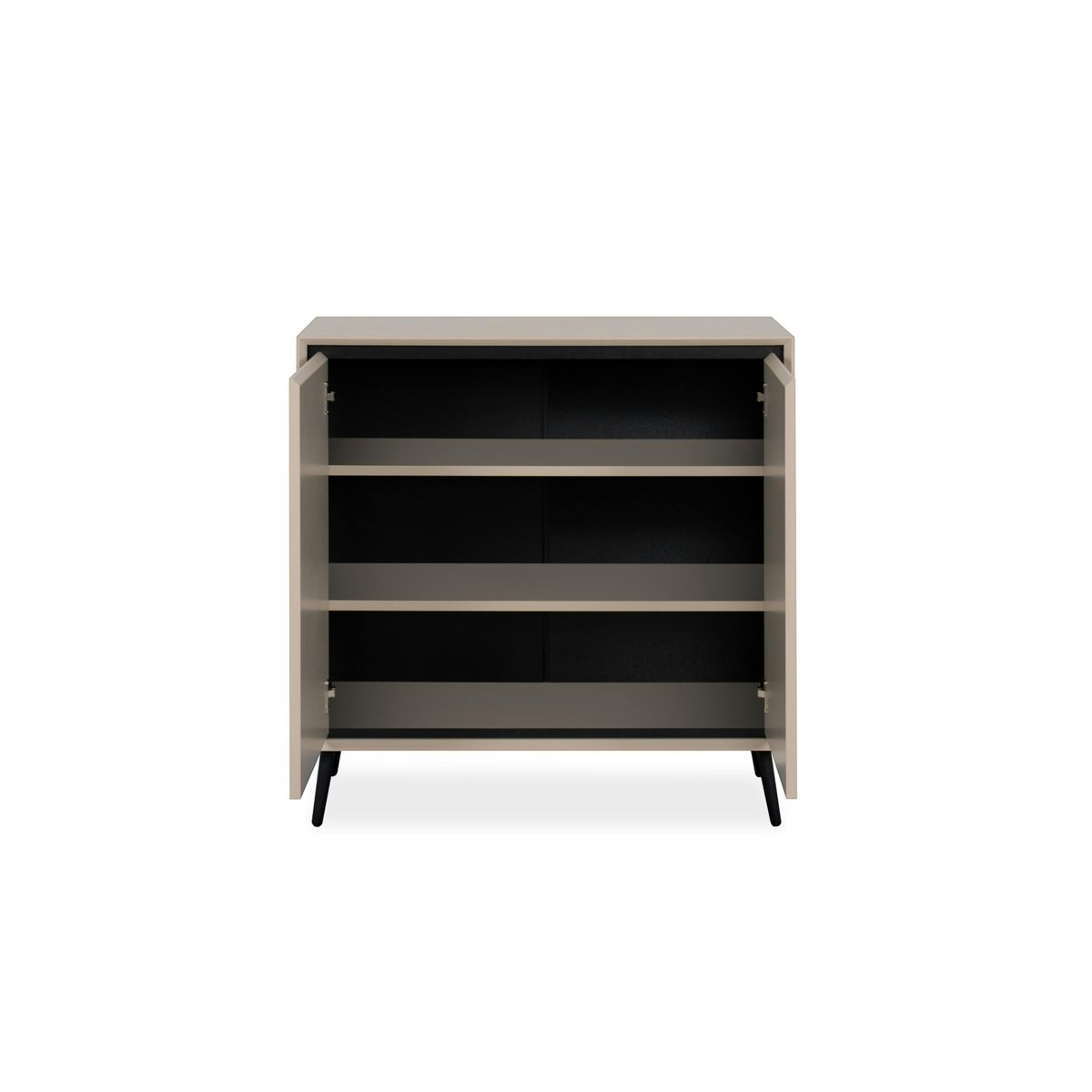 Petit buffet taupe 2 portes AVIO beige, PIER IMPORT