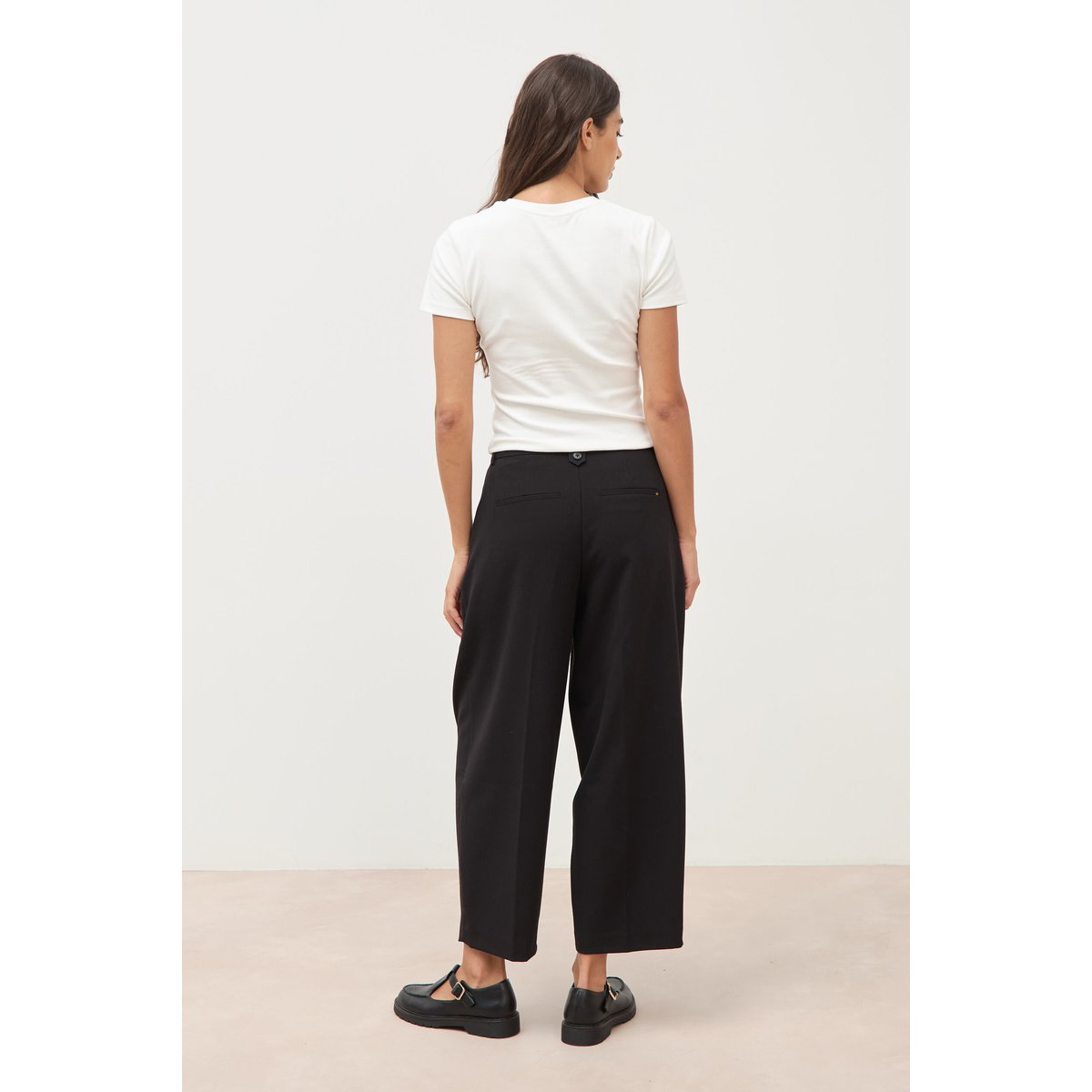 Pantalon barrel noir, BONOBO