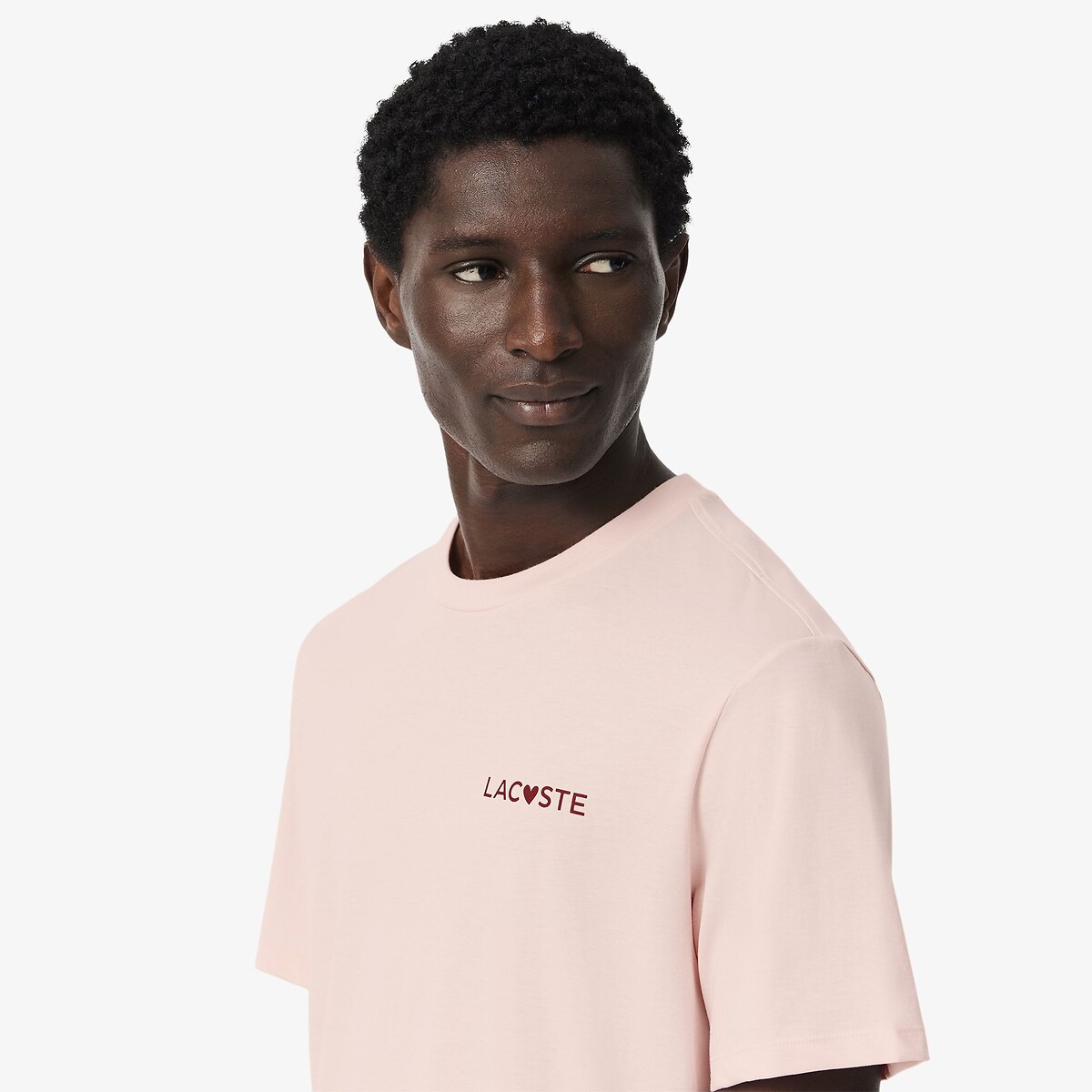 T-shirt d'intérieur Saint-Valentin rose, LACOSTE