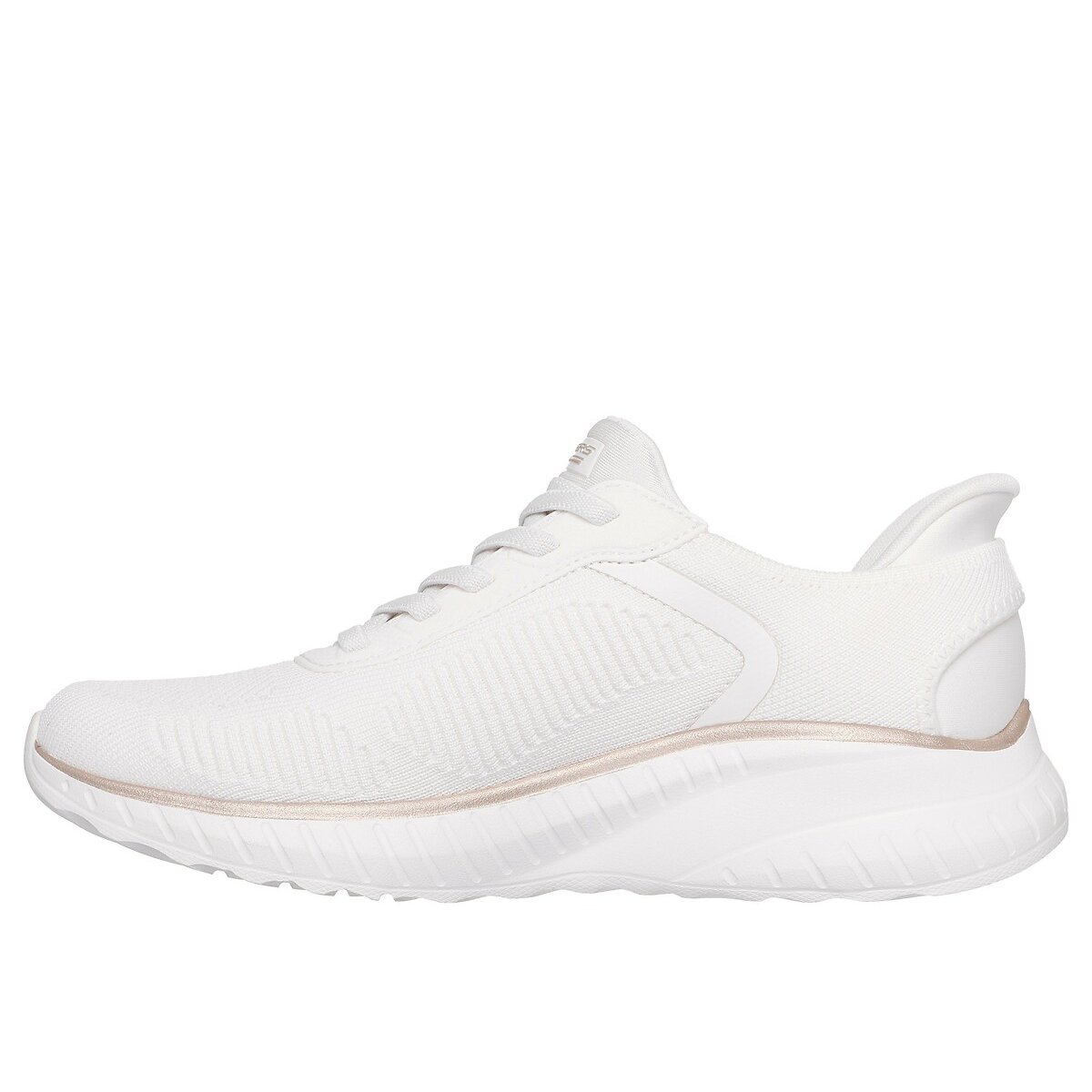 Scarpe da ginnastica slip-in: Bobs Sport Squad Chaos bianco, SKECHERS