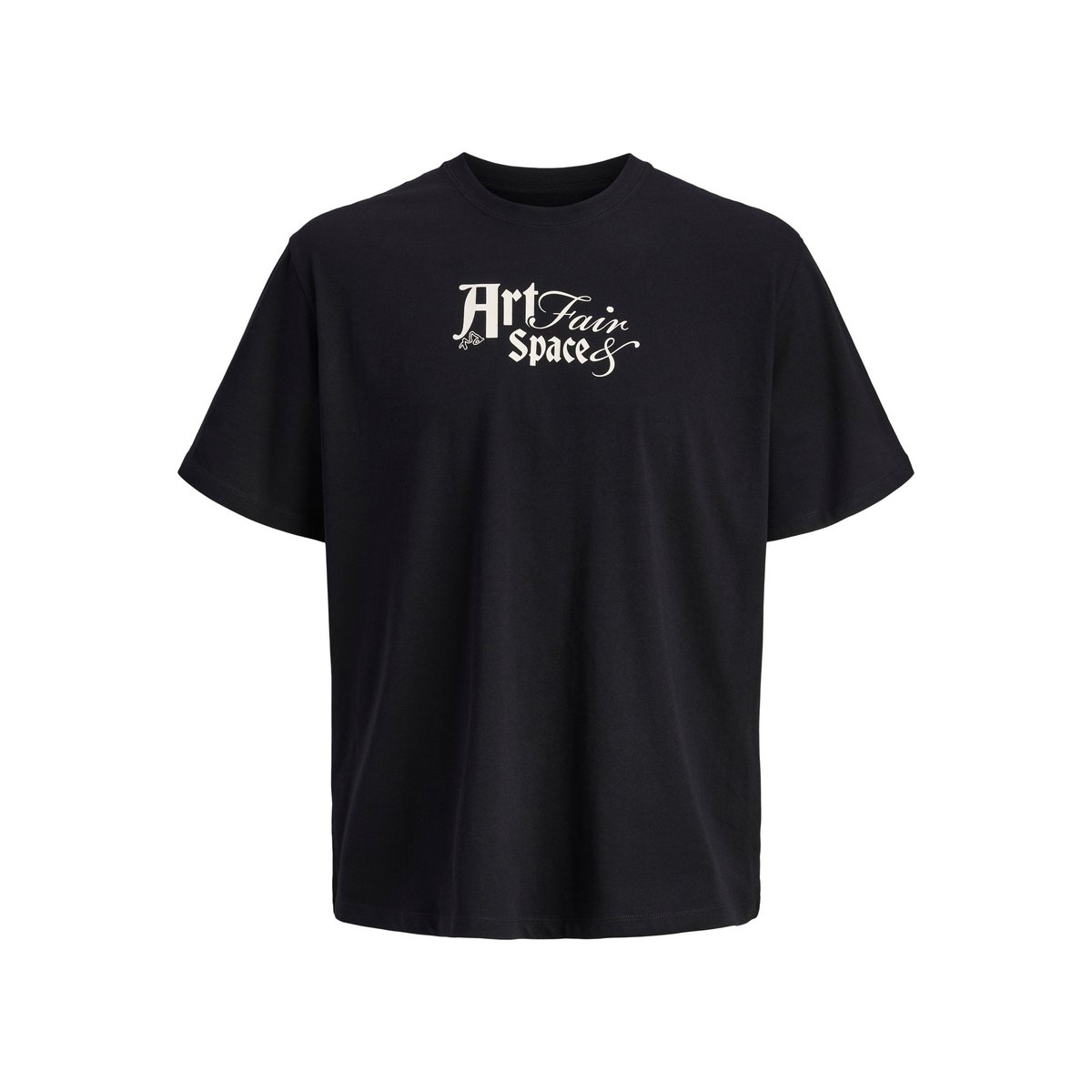 T-Shirt black 1, JACK & JONES JUNIOR