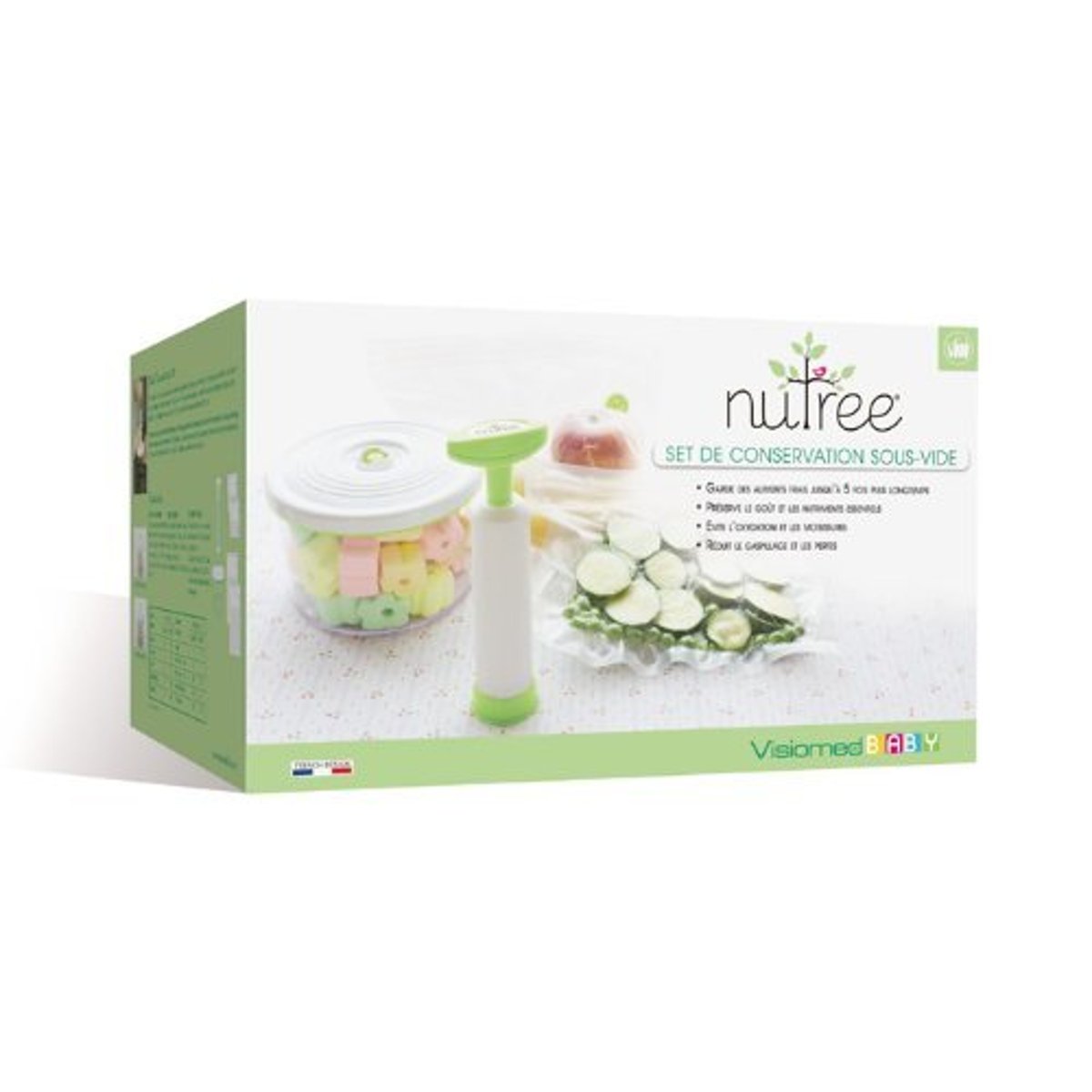 Nutree kit sous vide multicouleurs, VISIOMED