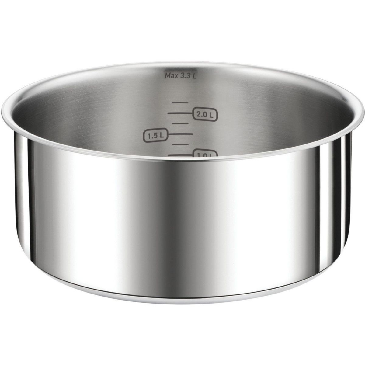 Casserole Ingenio Preference 22cm gris, TEFAL