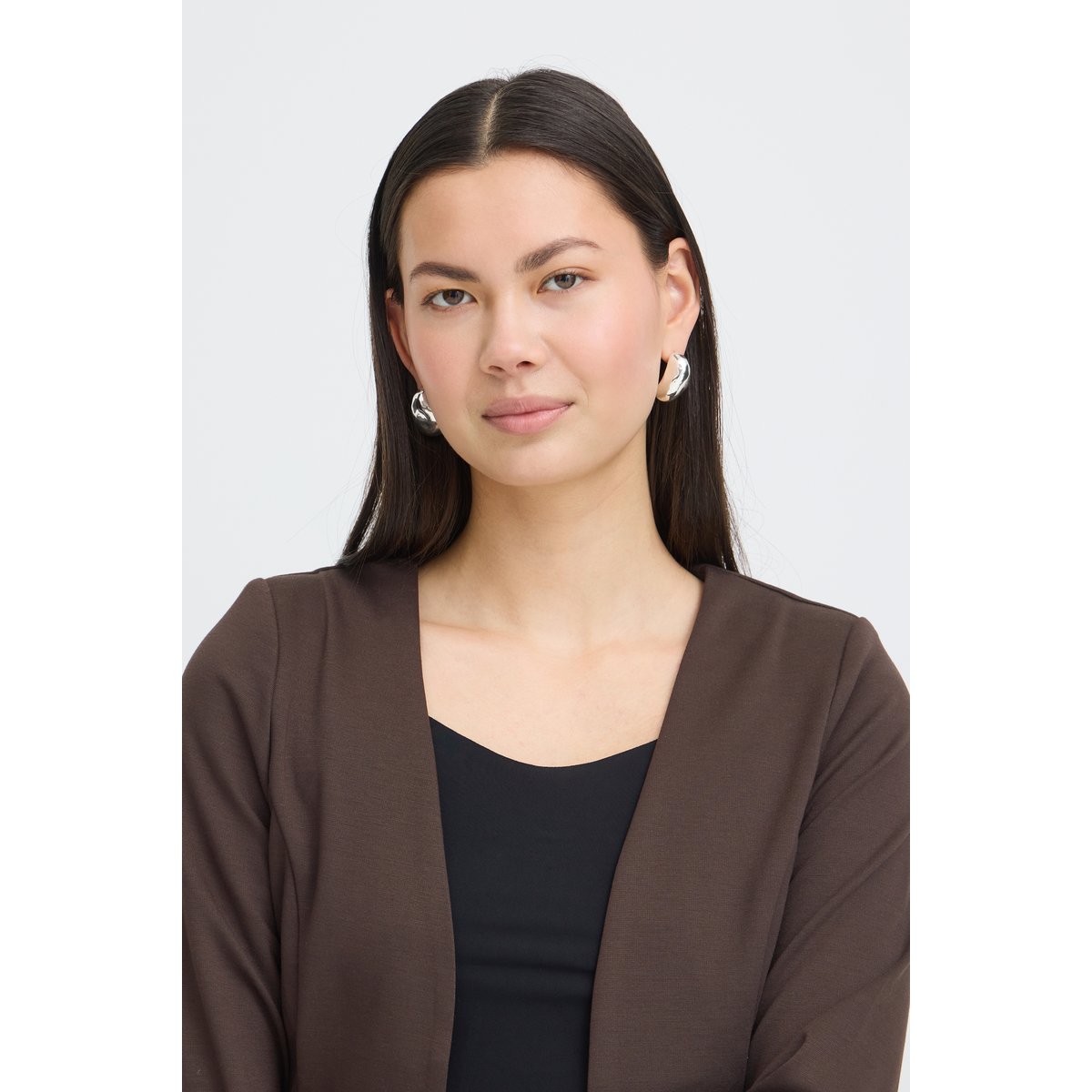 Blazer marron chocolate torte, ICHI