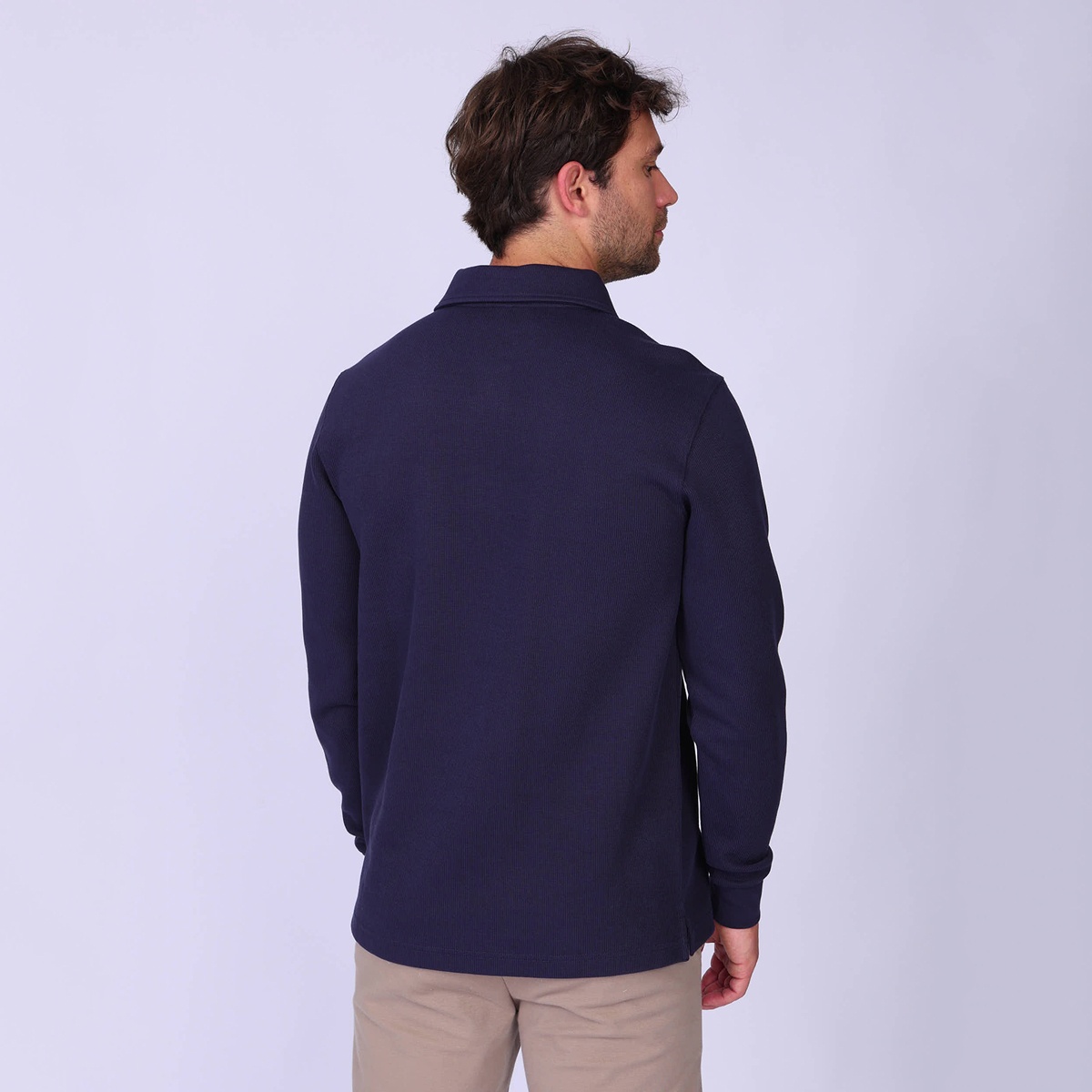 Polo Humber bleu marine, MISE AU GREEN