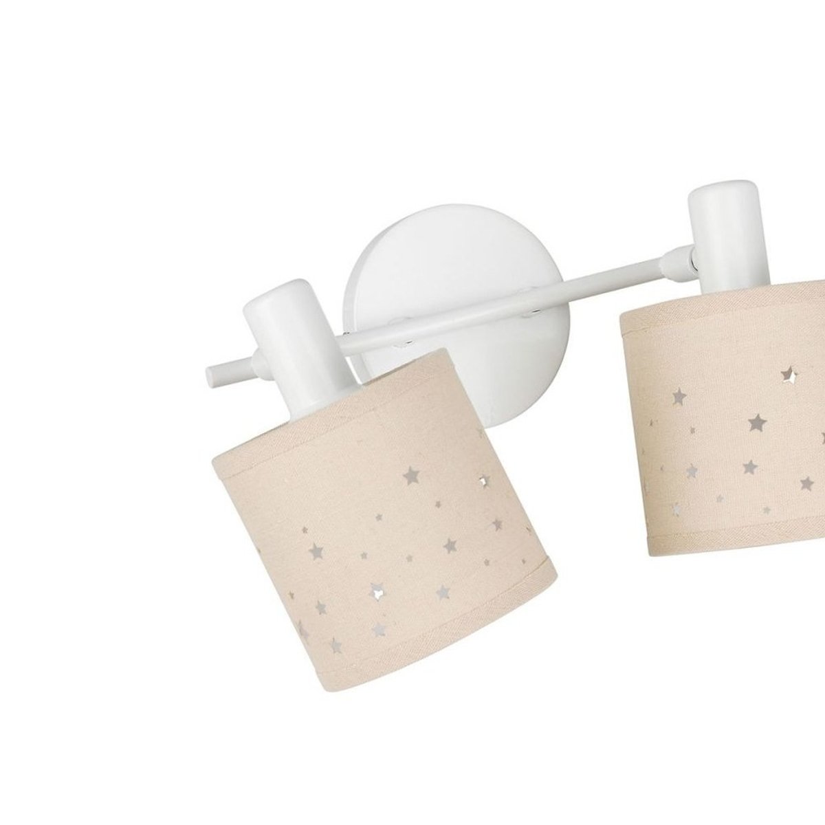 Rampe 2 Spots Lin Beige beige, DECORATIE