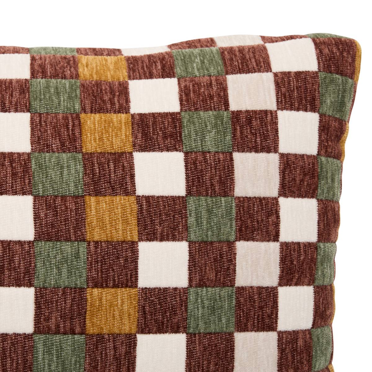 Coussin rectangulaire MOSAI terracotta, ATMOSPHERA