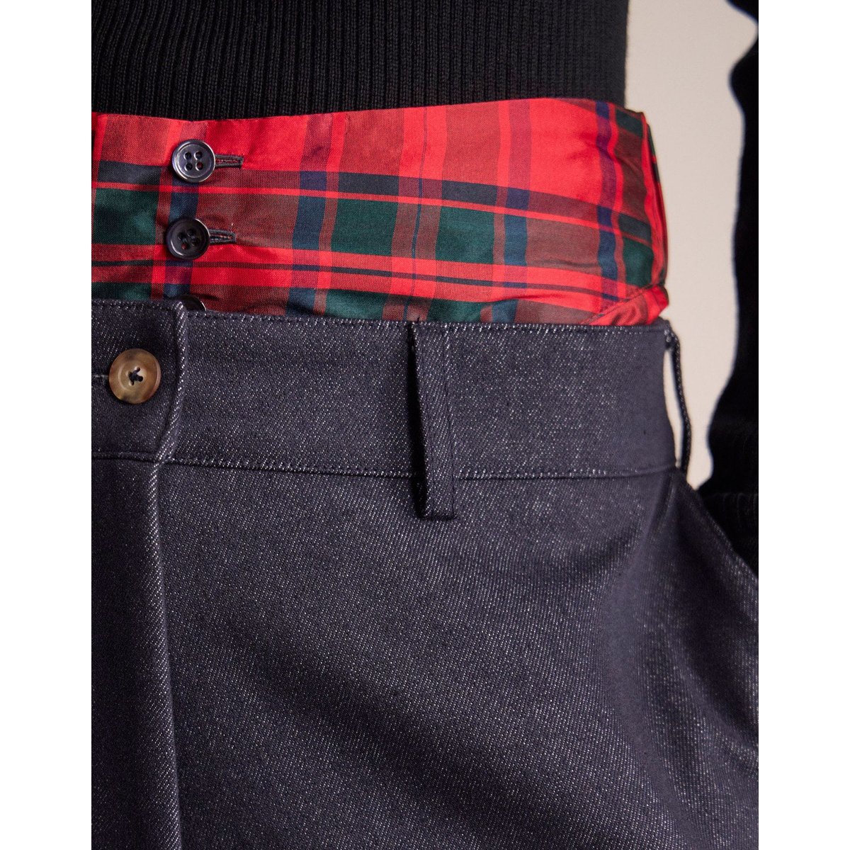 Pantalon Thelma bleu, INES DE LA FRESSANGE PARIS