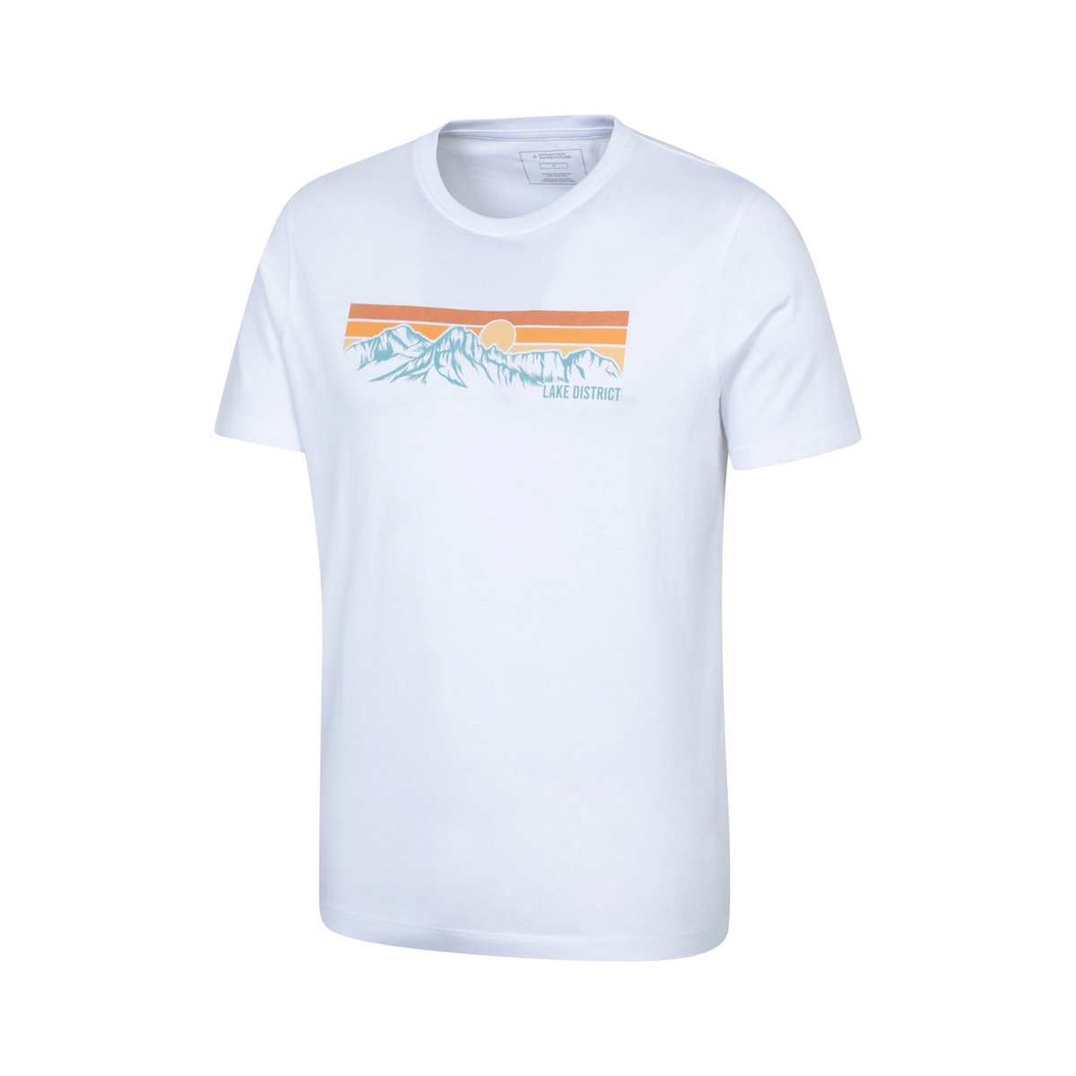 T-shirt LAKE DISTRICT blanc, MOUNTAIN WAREHOUSE