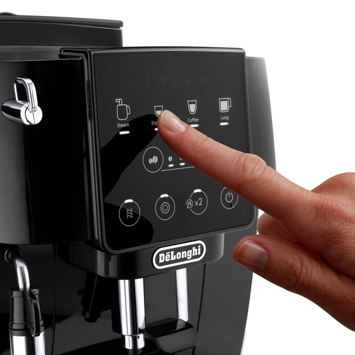 Expresso Broyeur Magnifica Start FEB22.21.B noir couleur unique, DELONGHI
