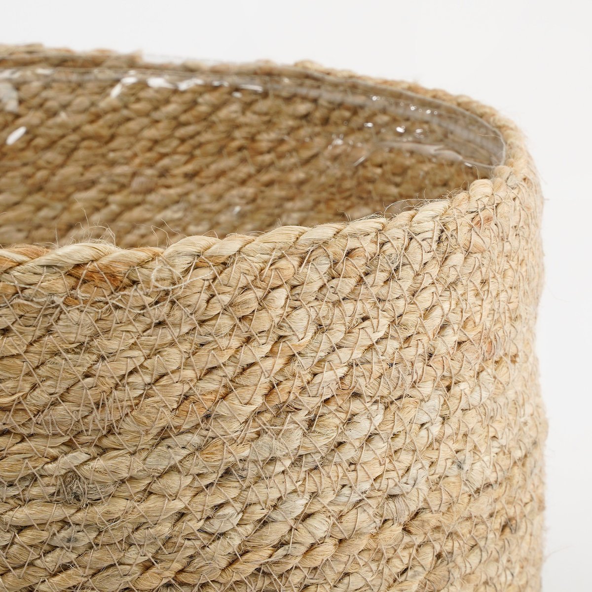 Ensemble de 2 paniers à plantes ATLANTIC crème, MICA DECORATIONS