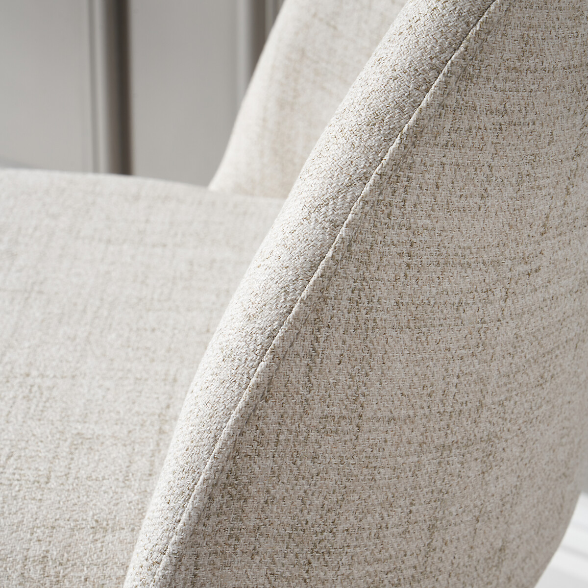 Tavi Linen & Metal Bar Stool linen, SO'HOME
