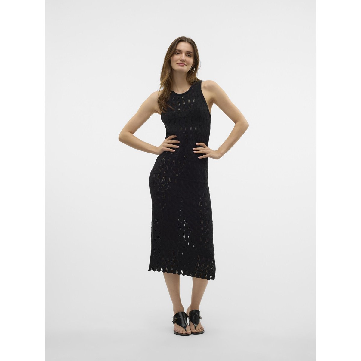 Robe En Maille noire - black, VERO MODA