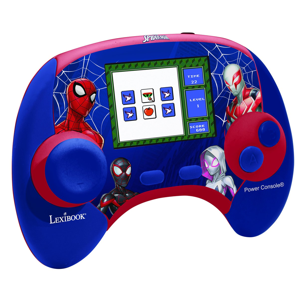 Power Console® Stitch console de jeux éducative bilingue (FR-EN)s rose, LEXIBOOK