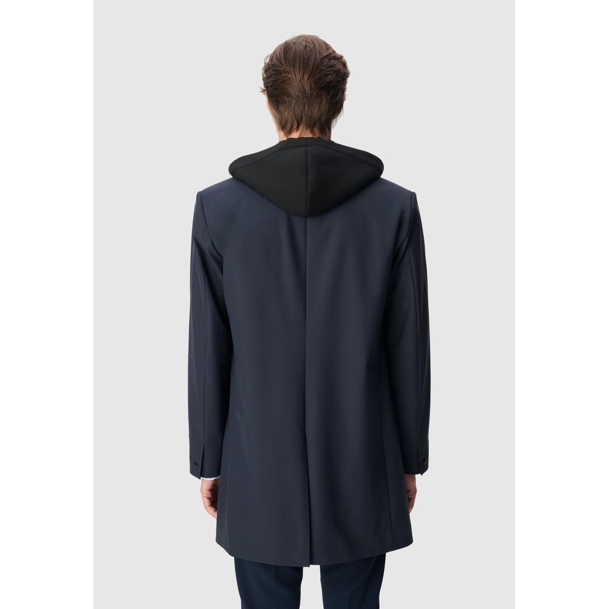 Parka parementure capuche amovible EASY CARE* bleu nuit, IKKS
