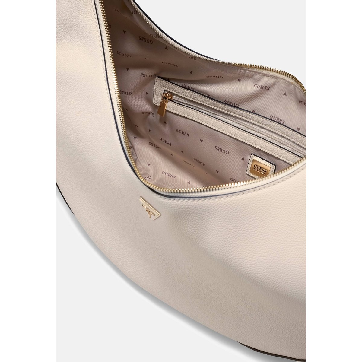Sac Hobo Petra crème, GUESS