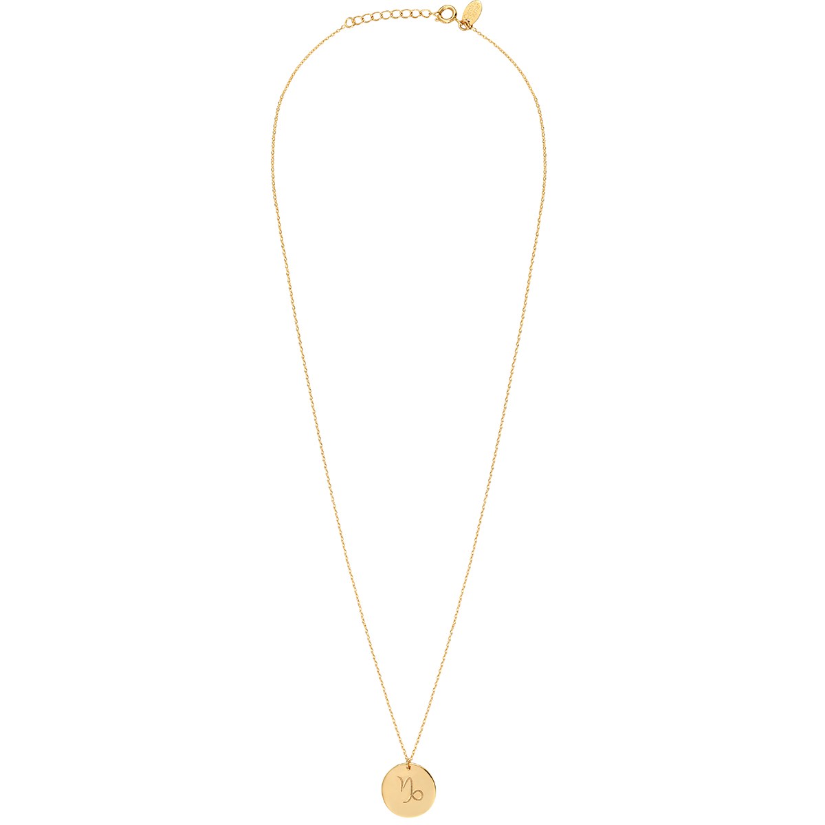 Collier doré capricorne - galaxie - Capricorne cristal blanc, CAROLINE NAJMAN