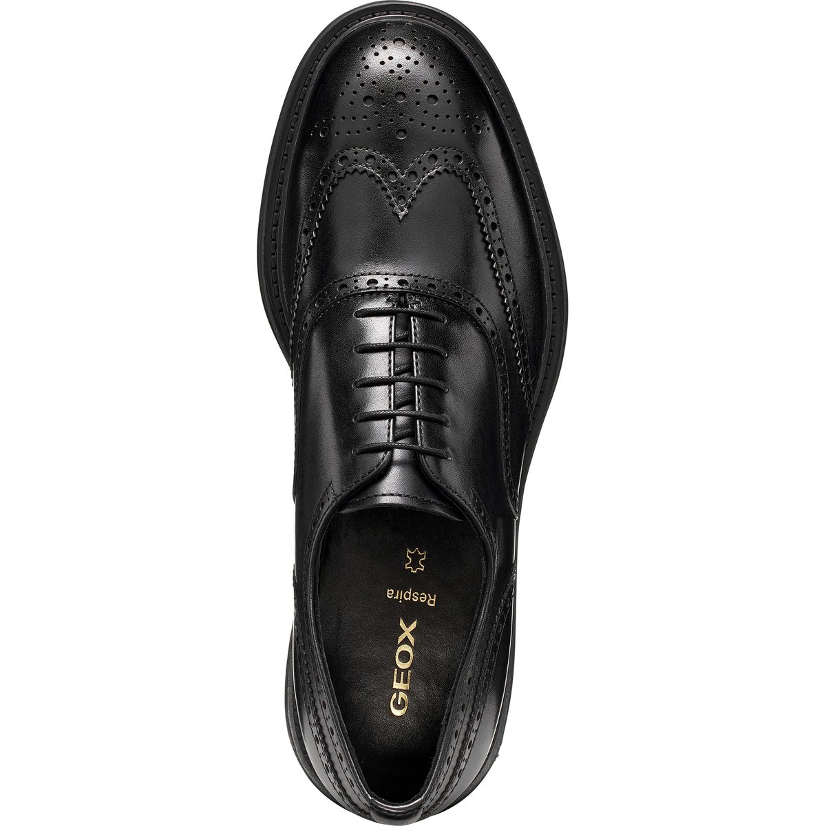 Derbies U BEXFORD noir, GEOX