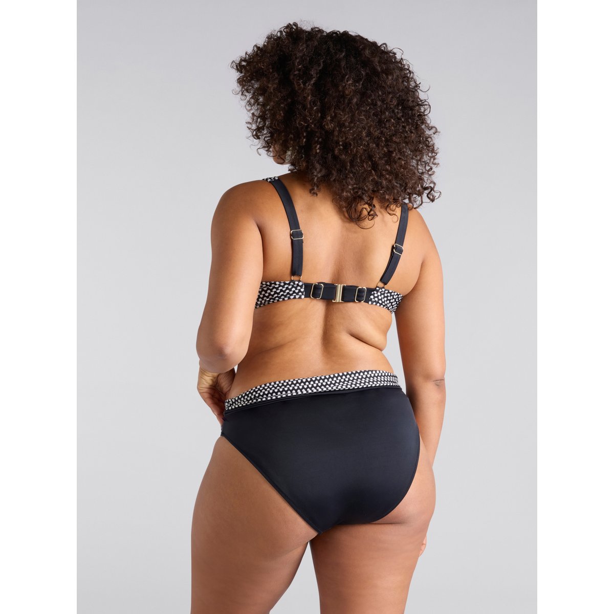 Bikini imprimé tribal noir, FIORELLA RUBINO