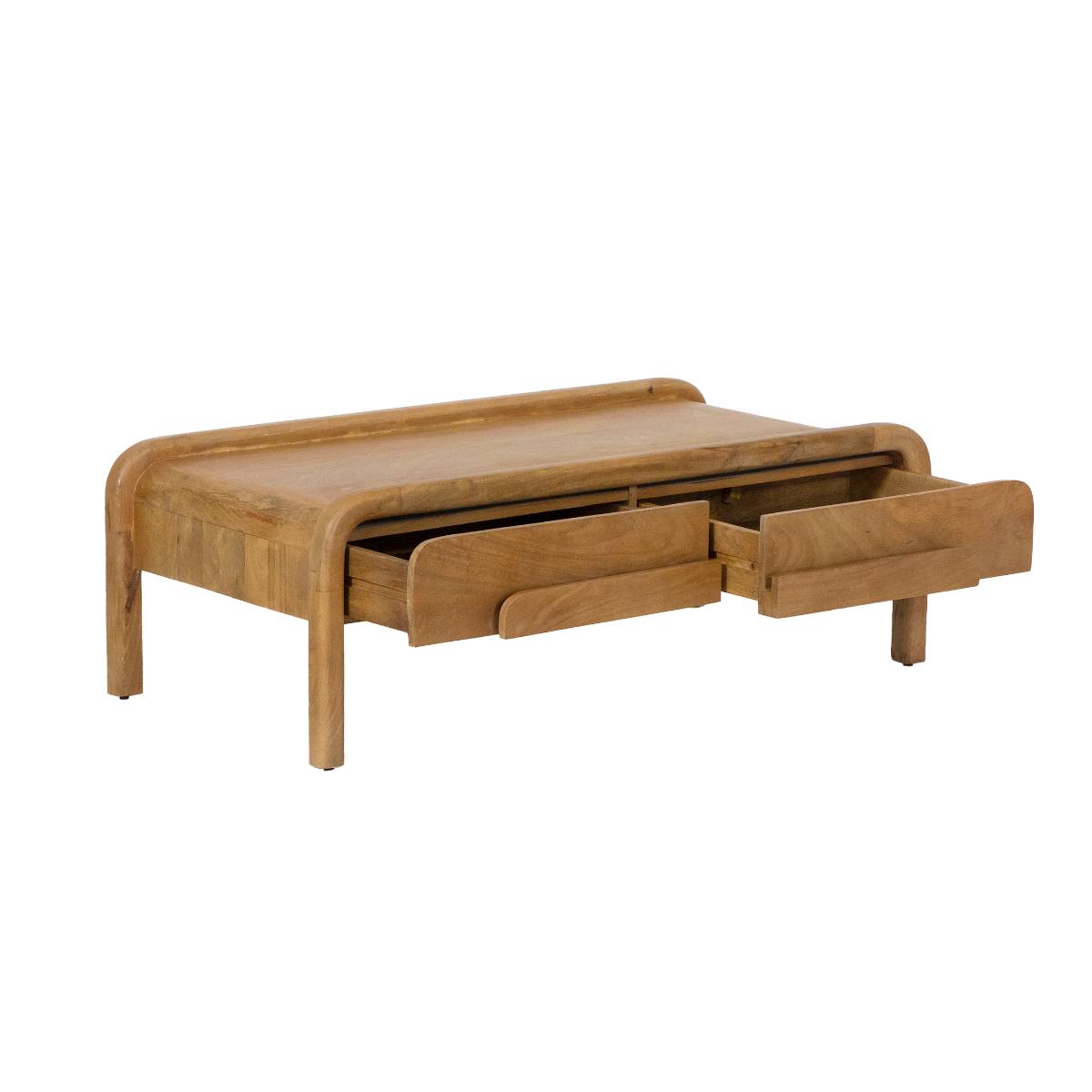 Table basse en bois de manguier FÉODOR bois clair, MADE IN MEUBLES