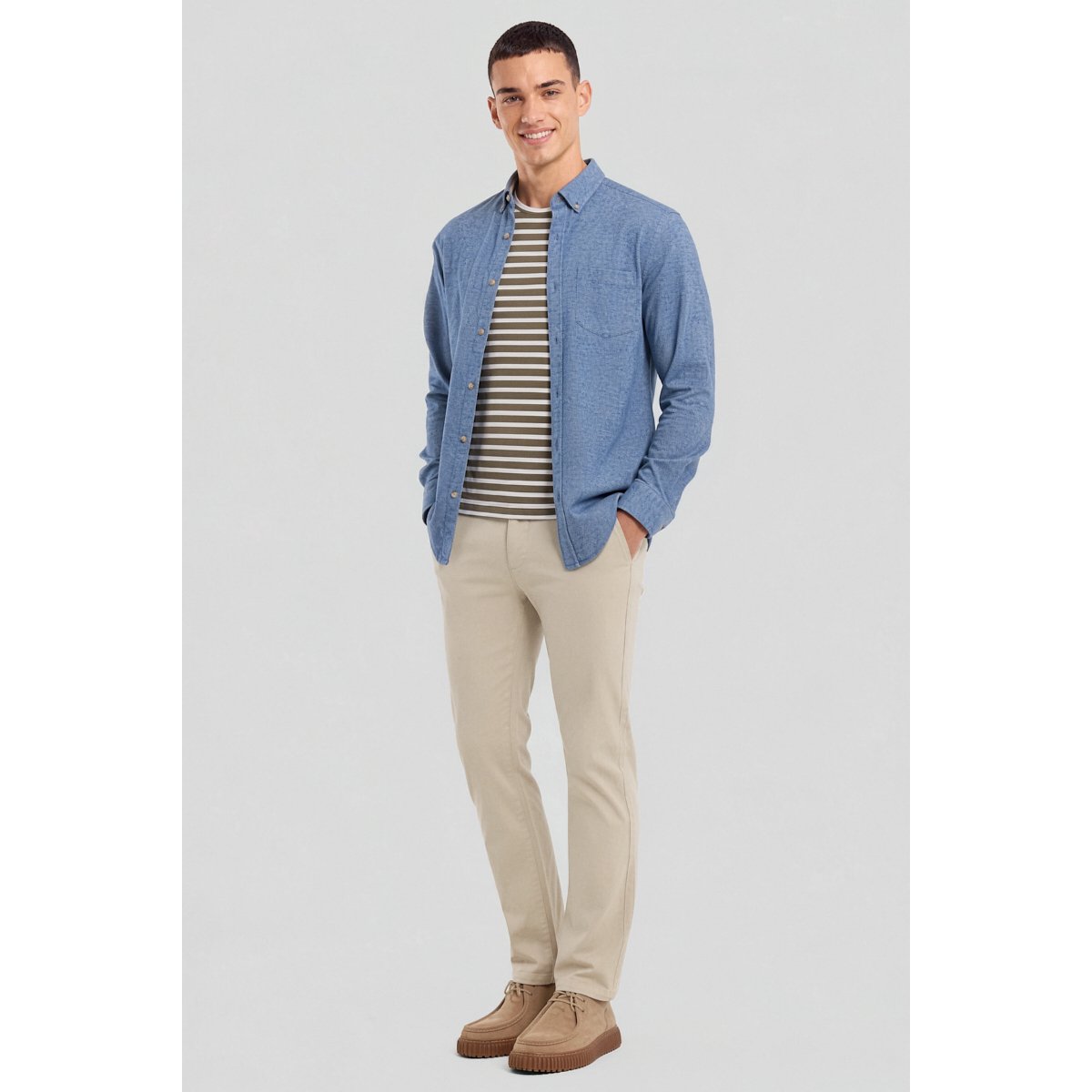 Chemise droite EMIT atlantique, BERMUDES