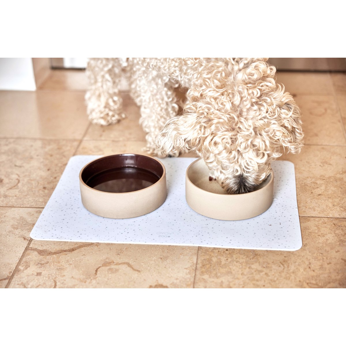 Tapis en silicone Zoo bleu ciel, OYOY LIVING DESIGN