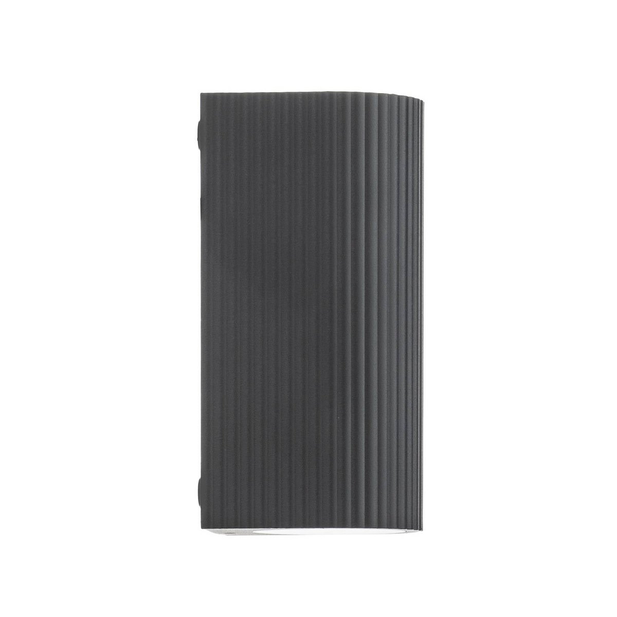 Applique extérieure en aluminium moderne anthracite, LINDBY