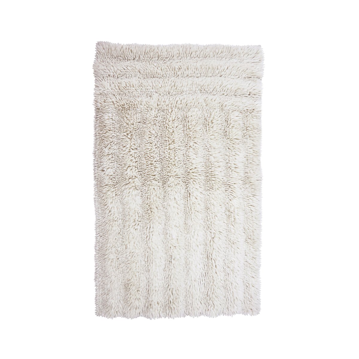 Tapis à laine Rectangulaire Dunes SHEEP OF THE WORLD blanc, LORENA CANALS