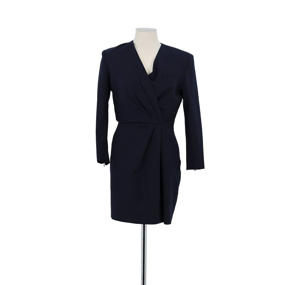 Robe - Très Bon État marine, SANDRO