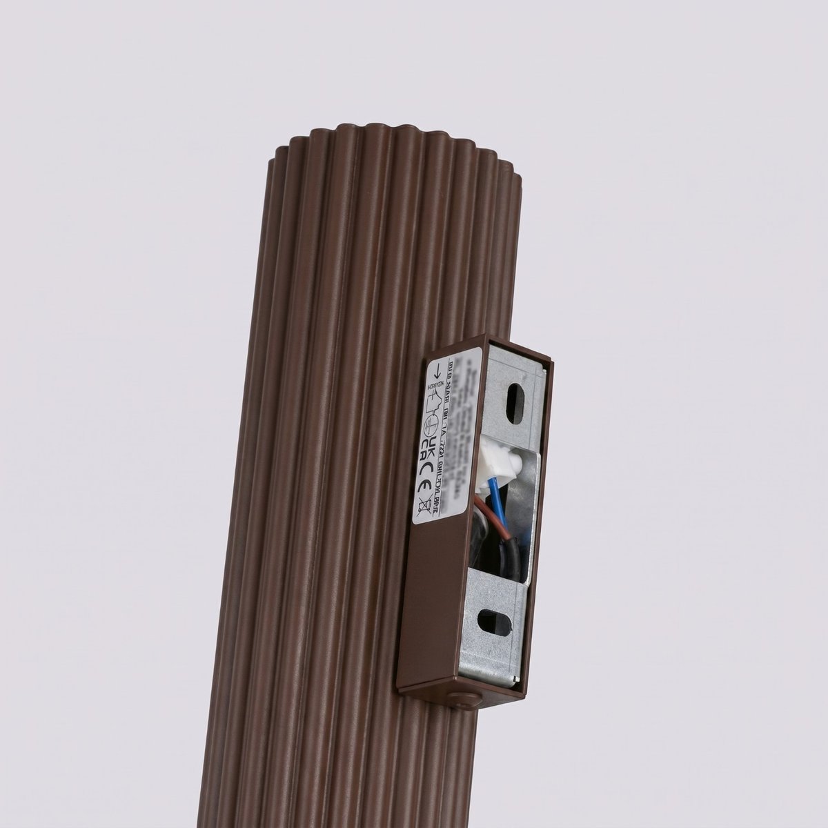 Applique murale Aluminium Marron GU10 2 KARBON marron, EDEN