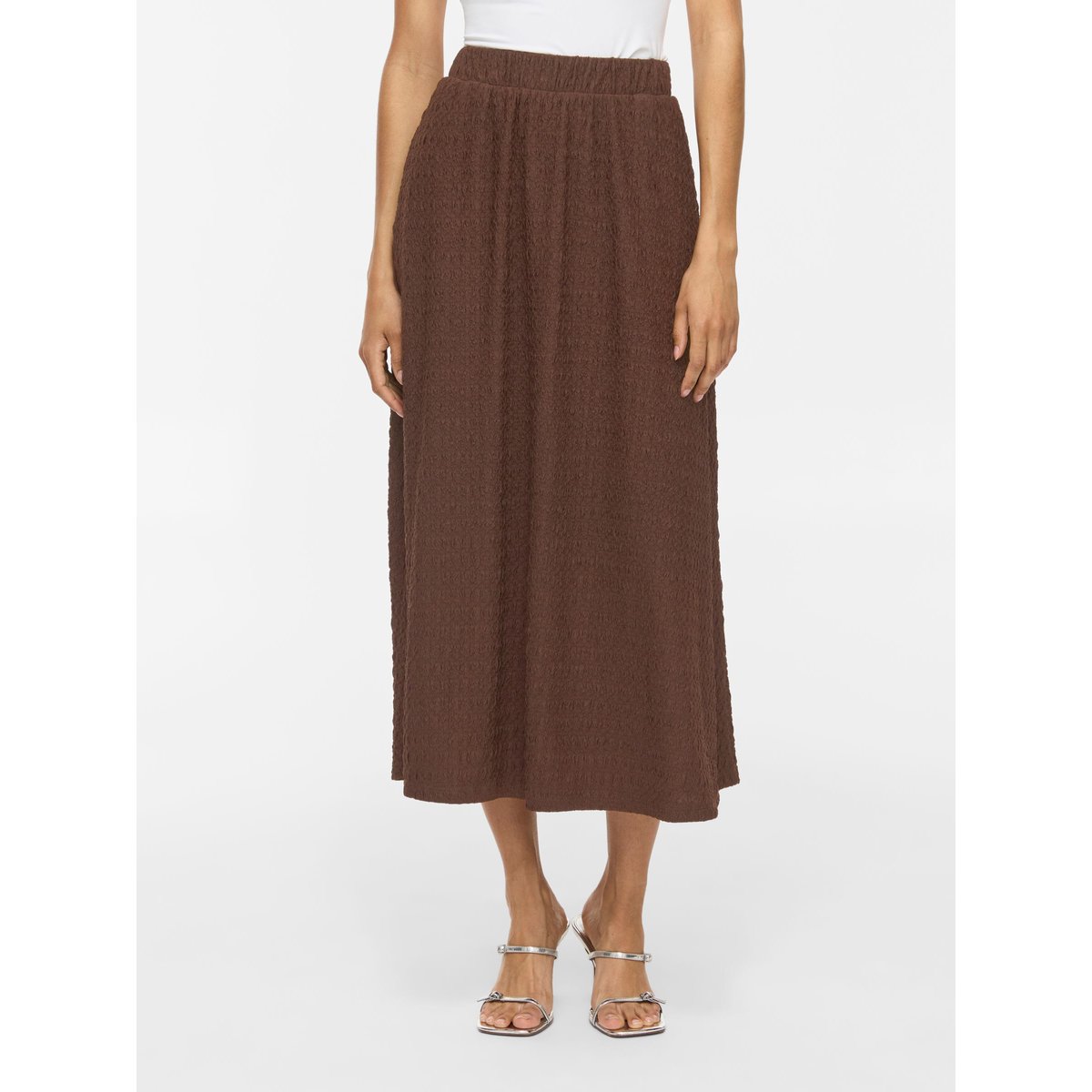 Jupe Longue marron - coffee bean1, VILA