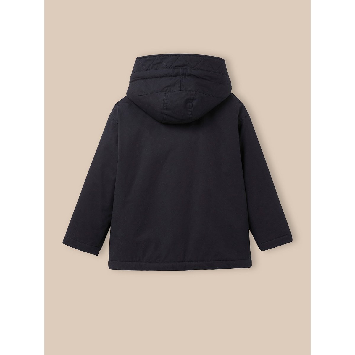 Parka courte doublée léopard encre, CYRILLUS