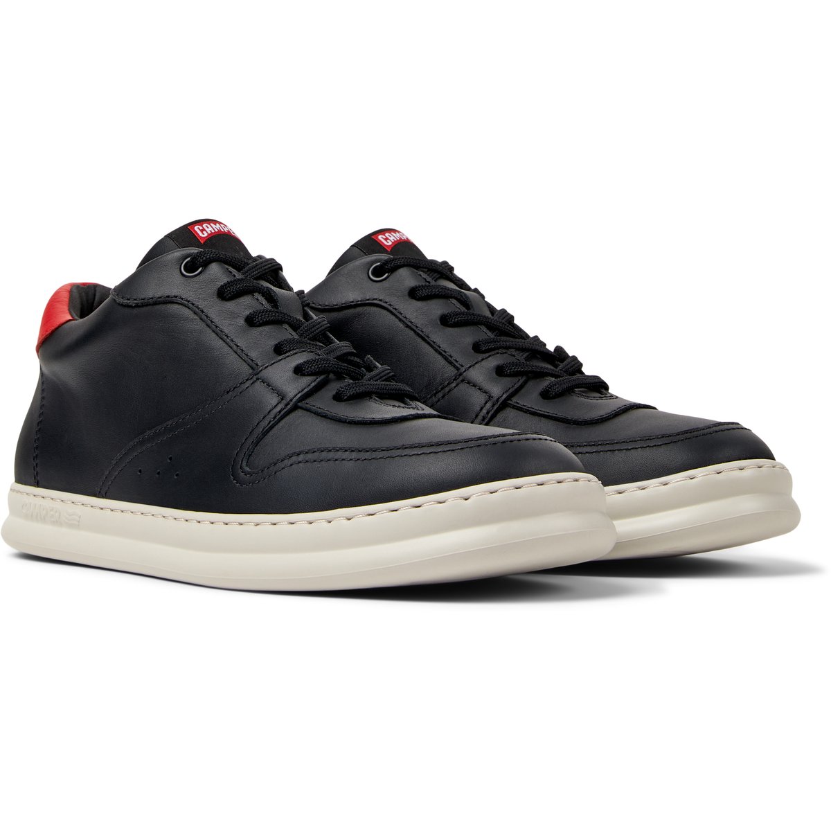 Bottines acets Runner Four noir, CAMPER