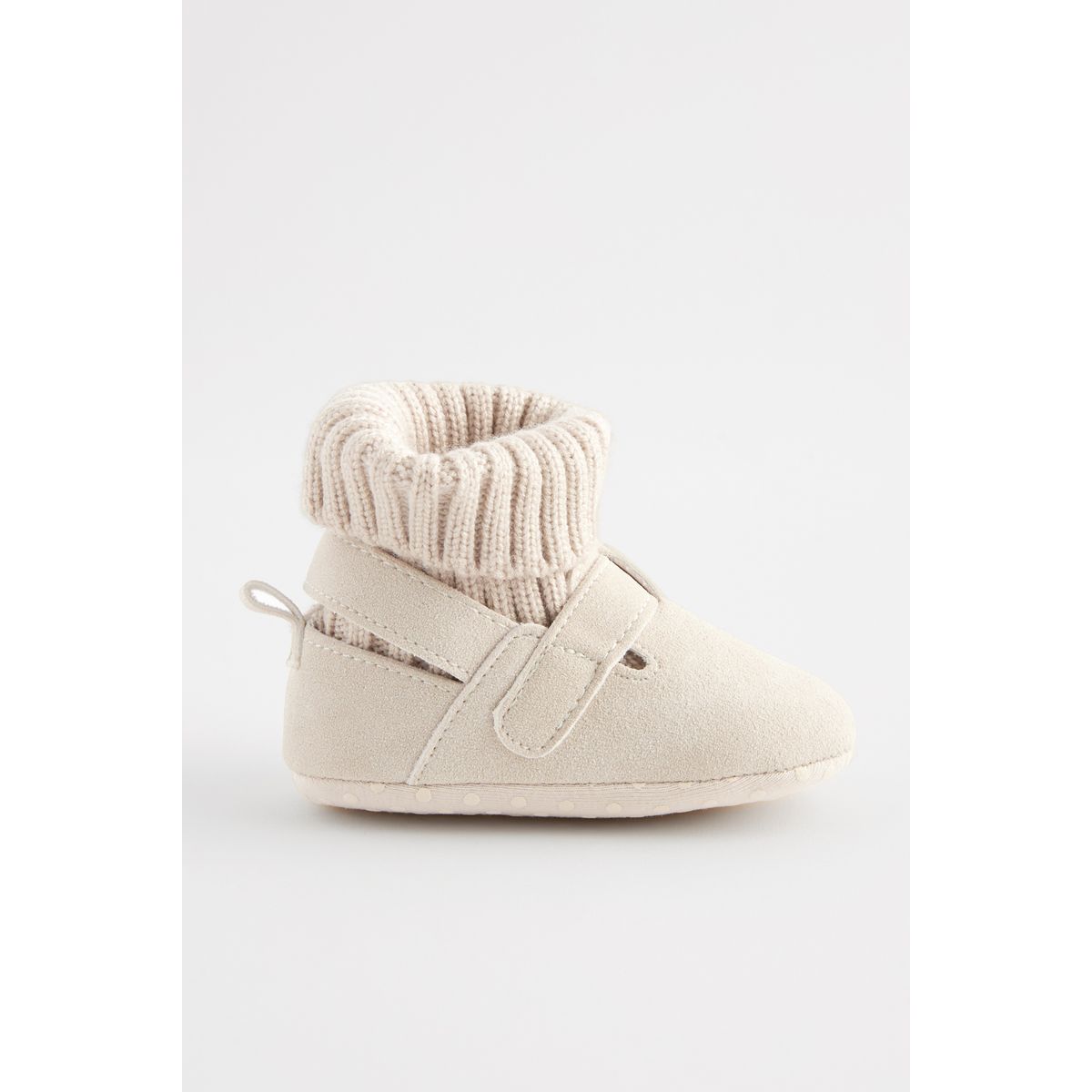 Bottines style sabots bébé coupe classique naturel, NEXT